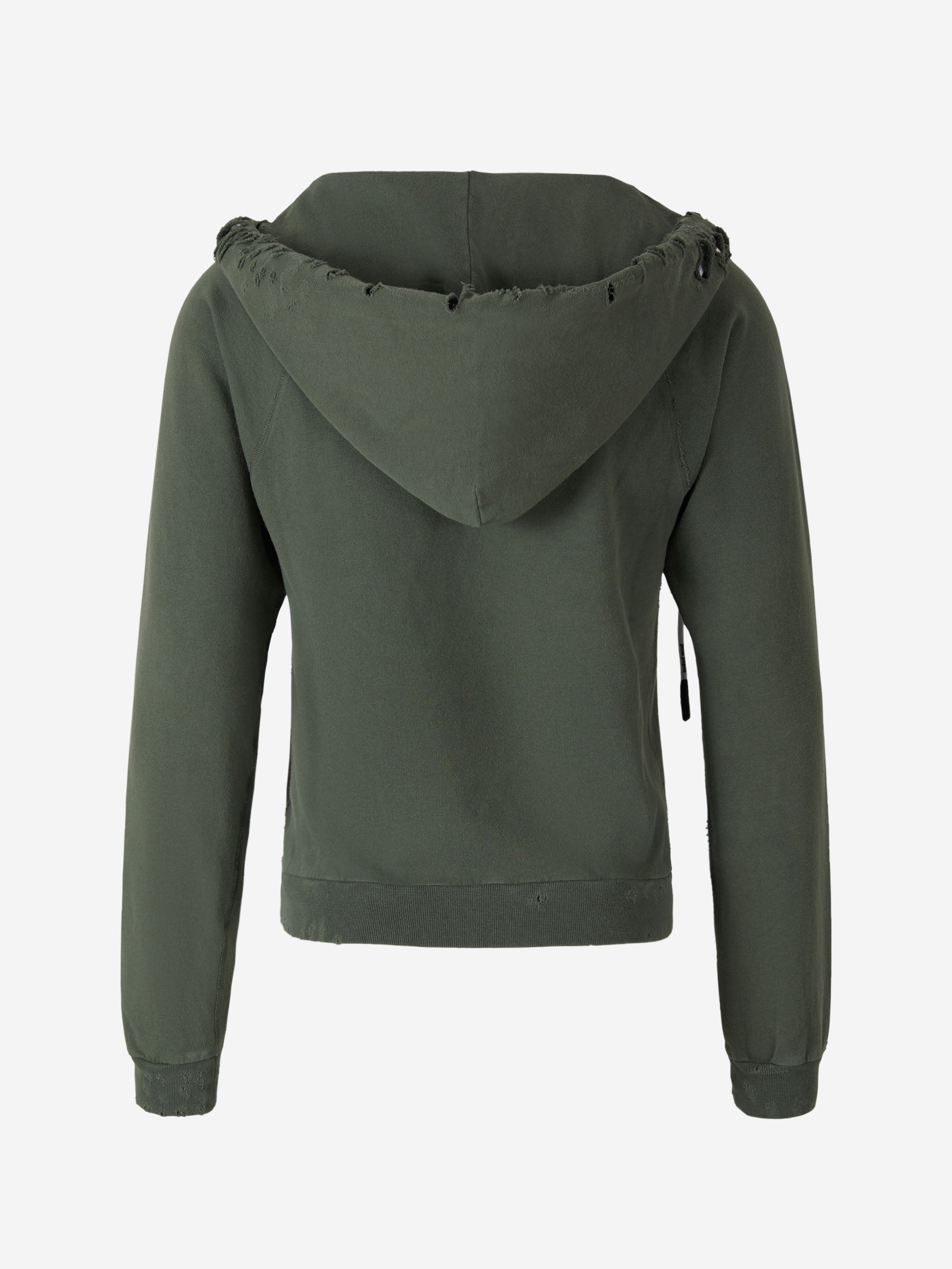 Palm Angels Sudadera Algodón Logo color Verde Militar sku 545-001184 01 - Foto 2