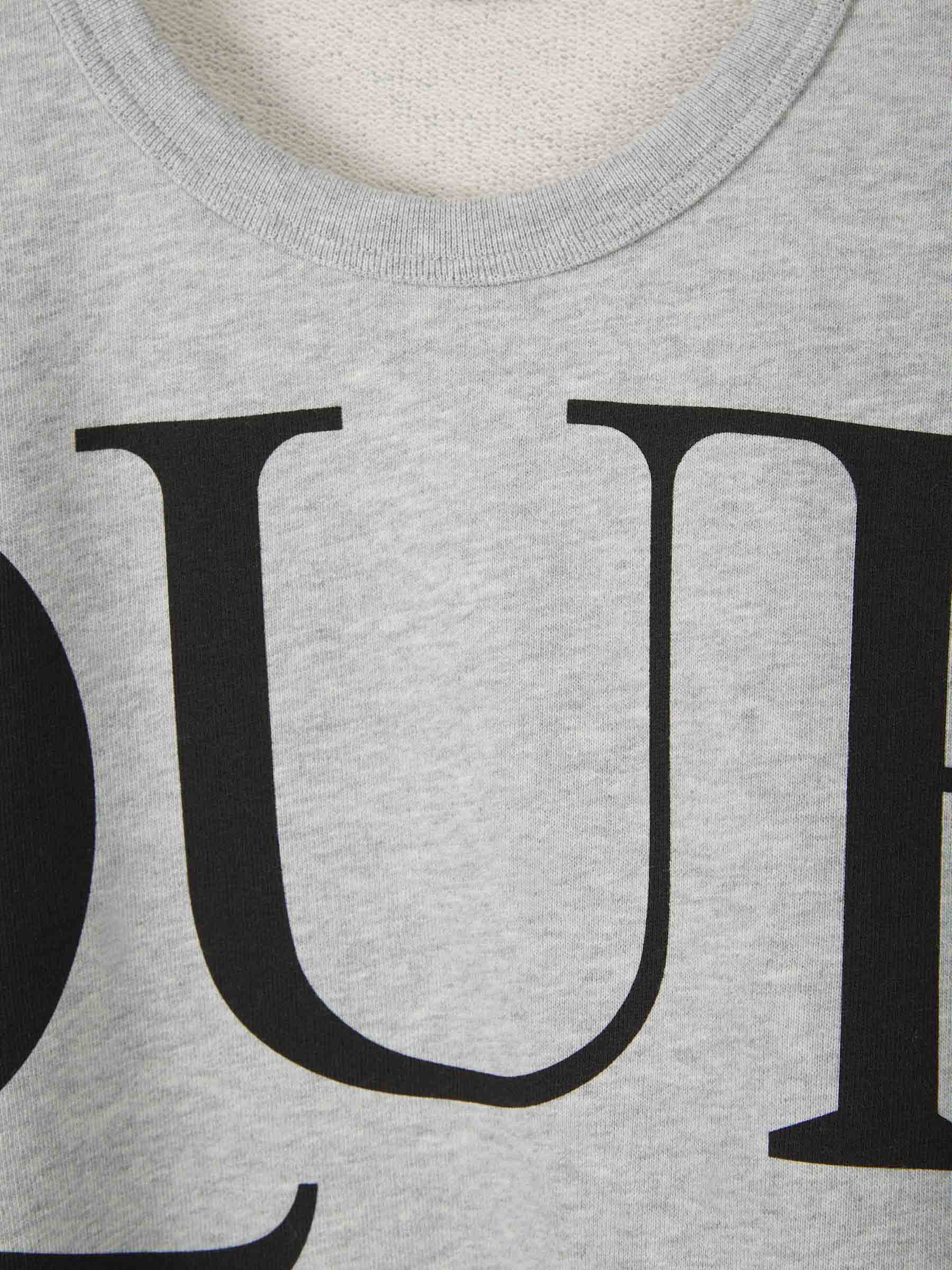 Outlet online Alexander McQueen Hombre Sudadera Logo Algodón color Gris Claro sku 545-001206 01 - Foto 3