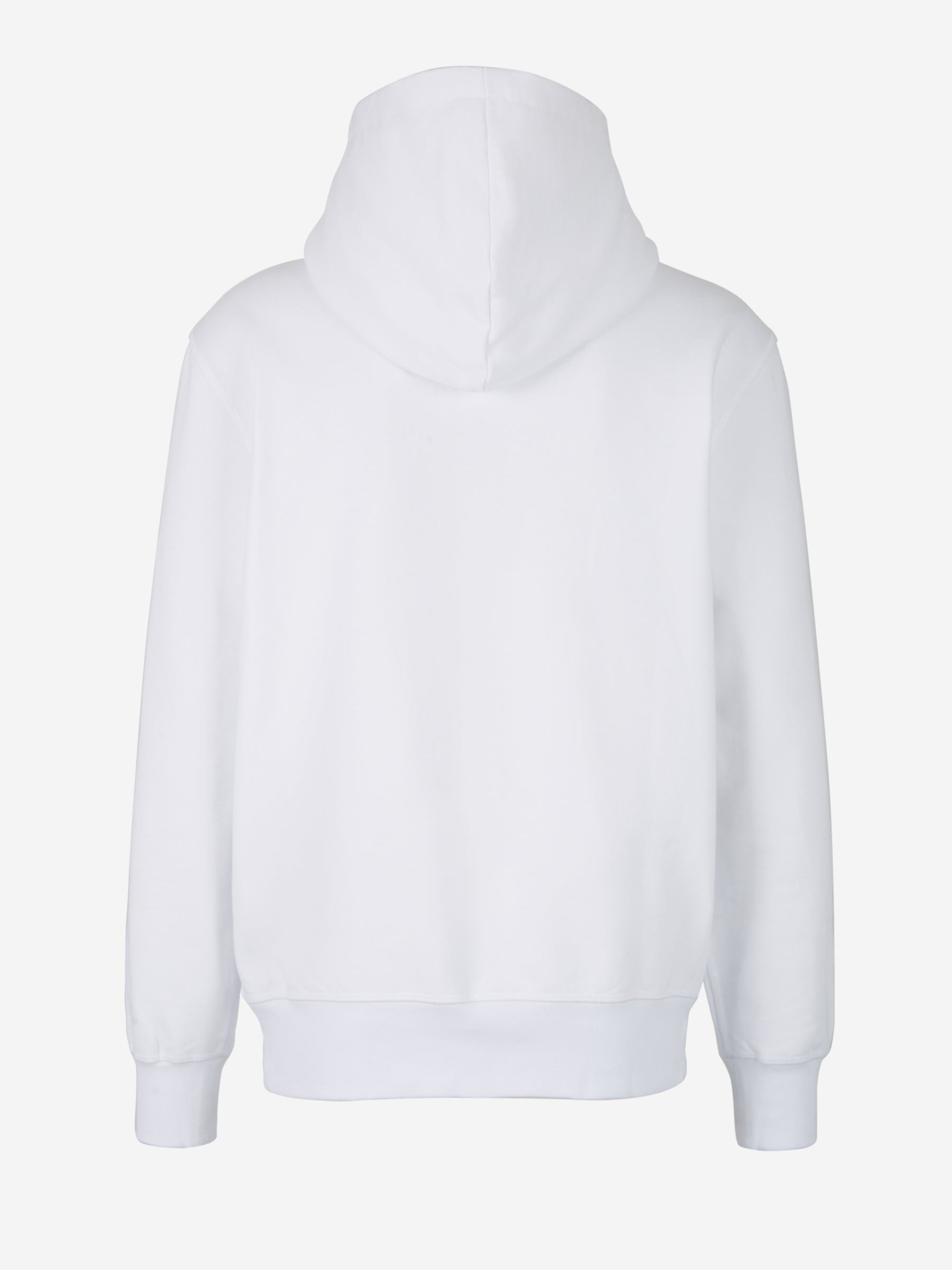 Outlet online Alexander McQueen Hombre Sudadera Logo Acuarela color Blanco sku 545-001207 01 - Foto 2