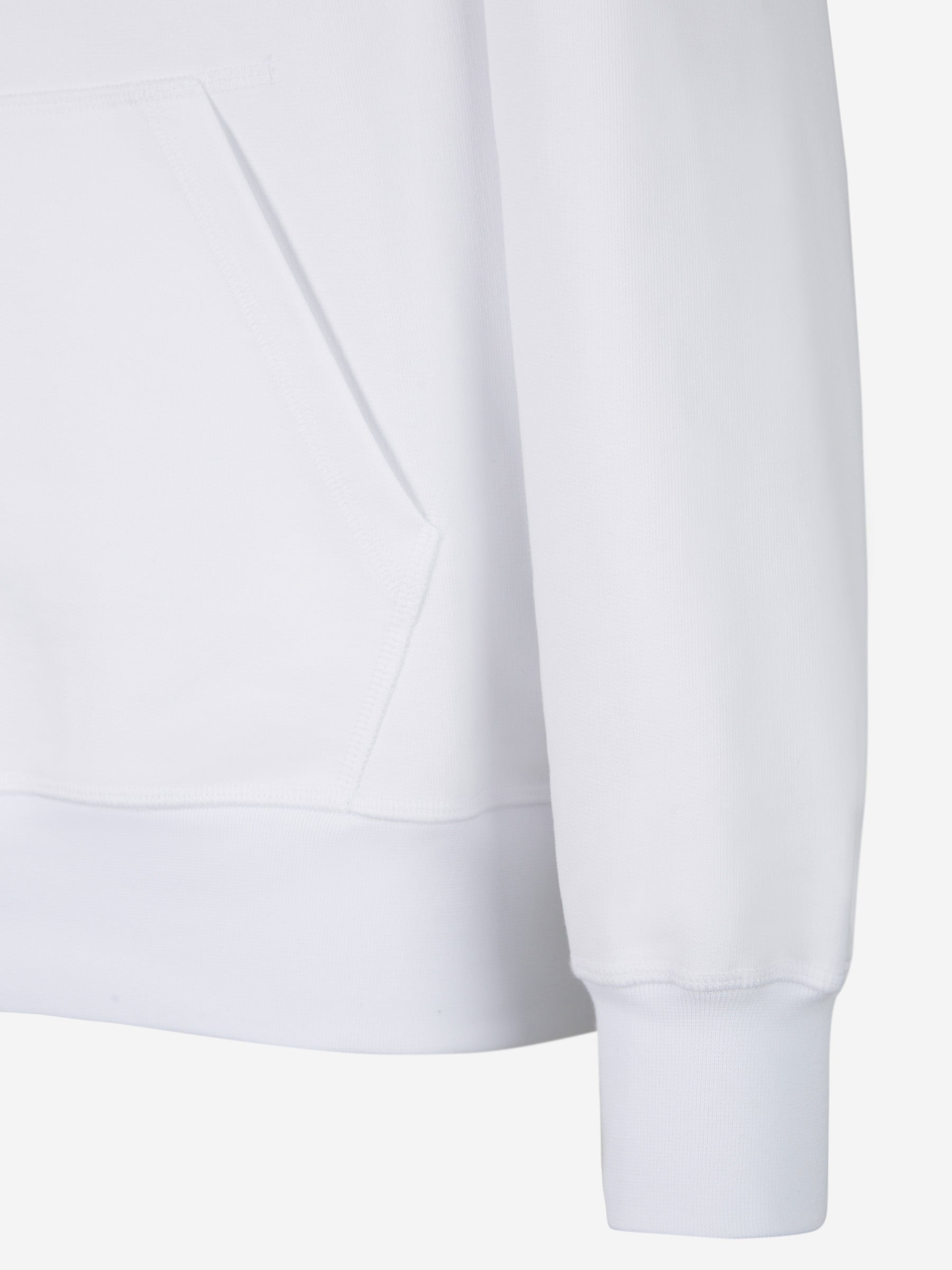 Outlet online Alexander McQueen Hombre Sudadera Logo Acuarela color Blanco sku 545-001207 01 - Foto 5