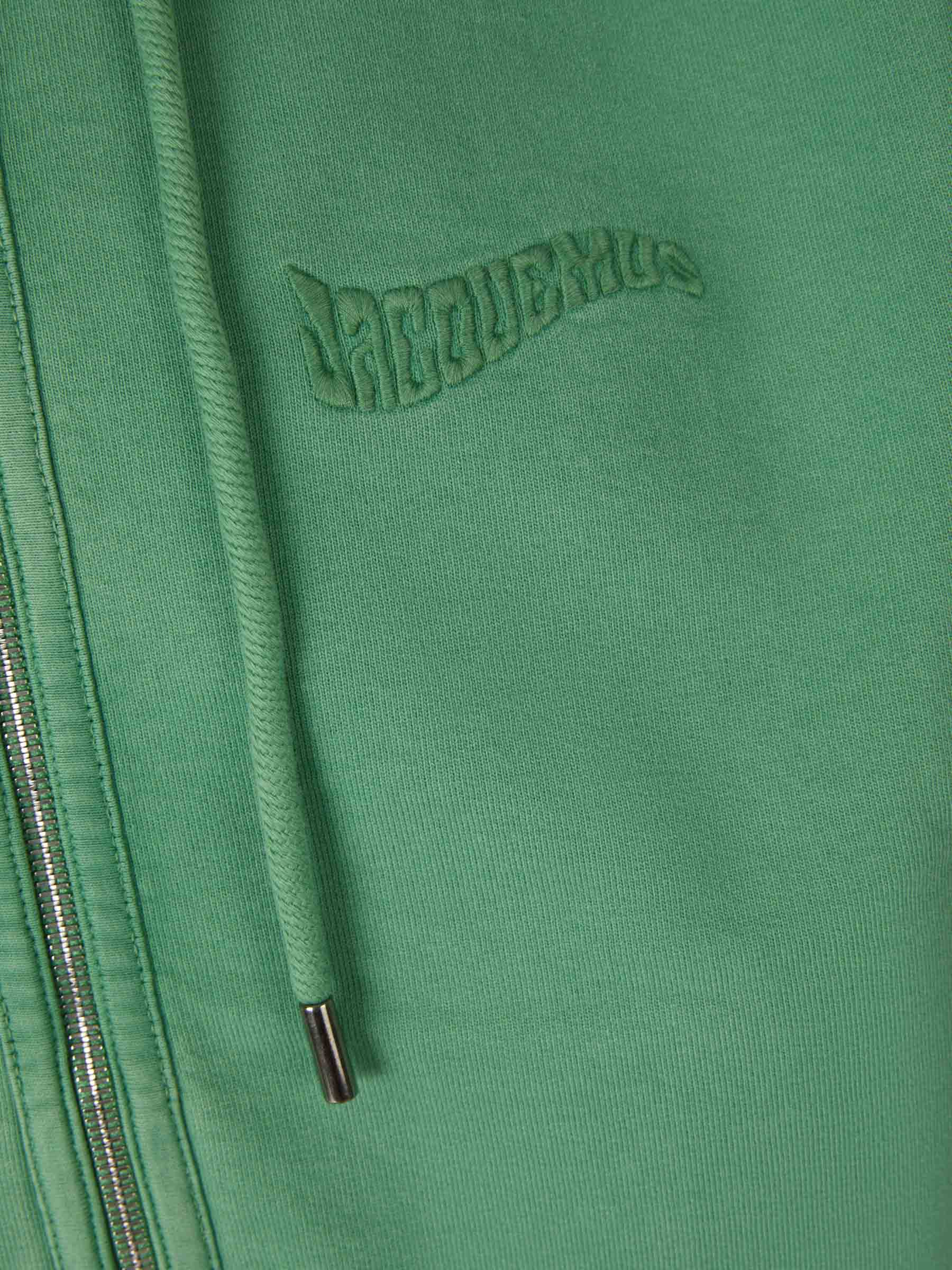Jacquemus Sudadera Le Camargue color Verde Claro sku 545-001241 01 - Foto 4