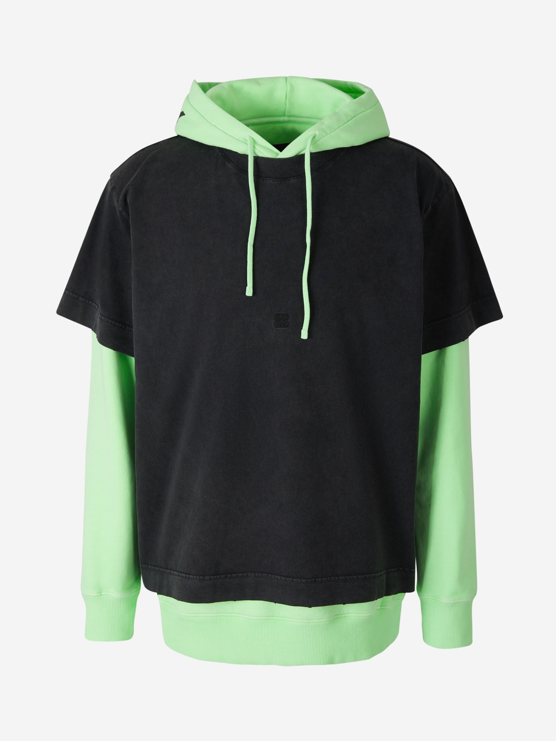 Outlet online Givenchy Hombre Sudadera Oversize Logo color Negro sku 545-001252 01 - Foto 1