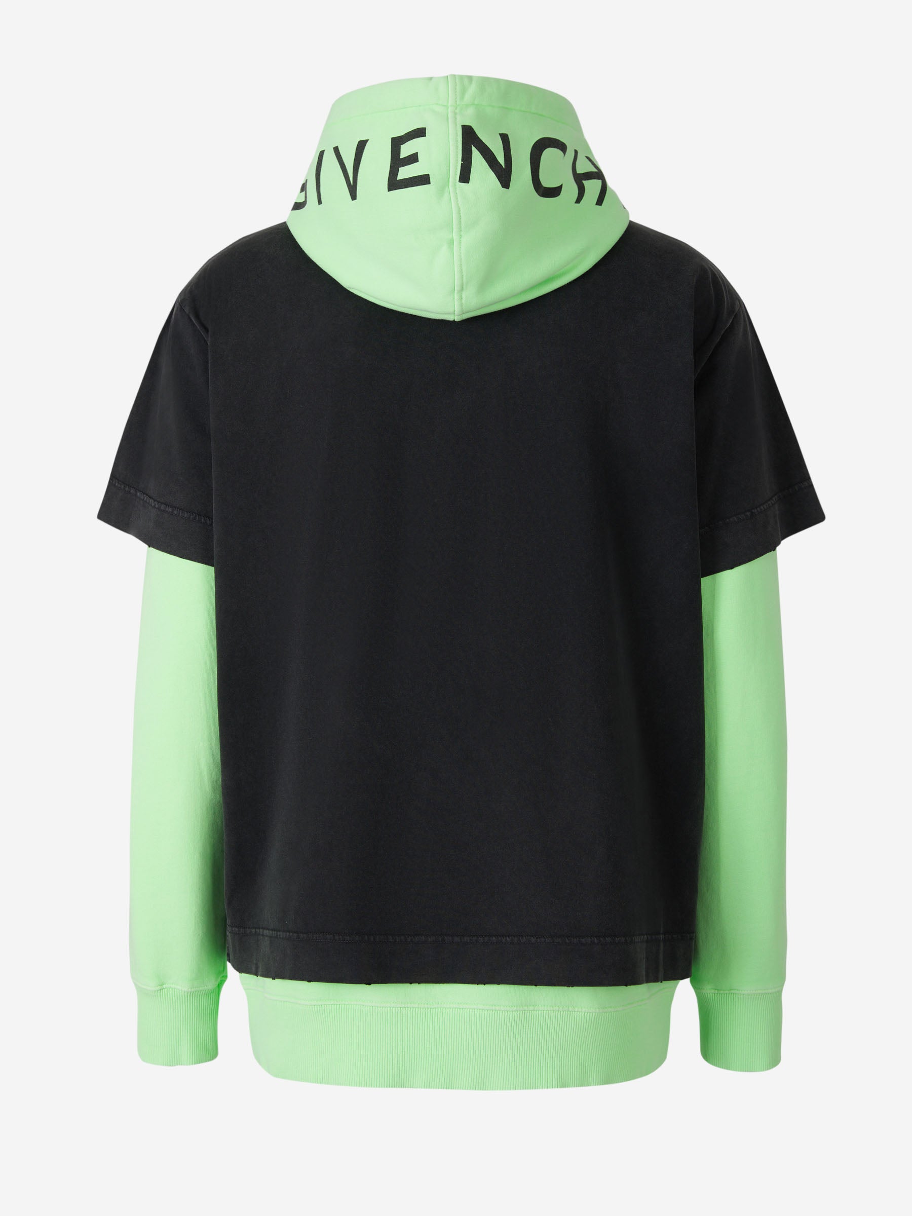 Outlet online Givenchy Hombre Sudadera Oversize Logo color Negro sku 545-001252 01 - Foto 2