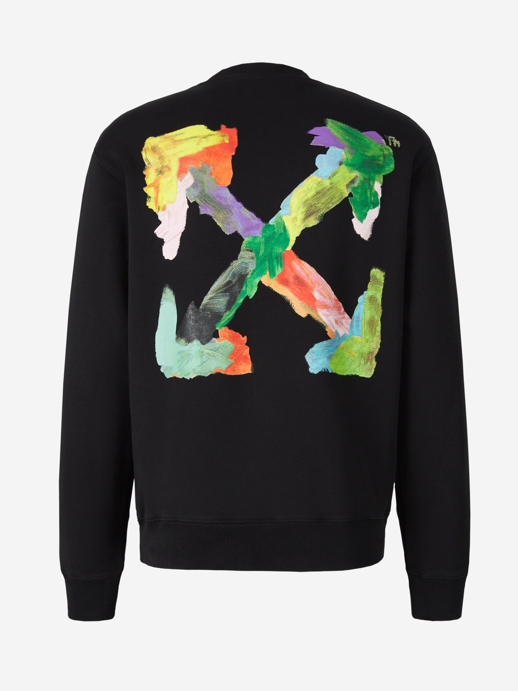 Outlet online Off-White Hombre Sudadera Arrow Pincelada color Negro sku 545-001253 01 - Foto 2