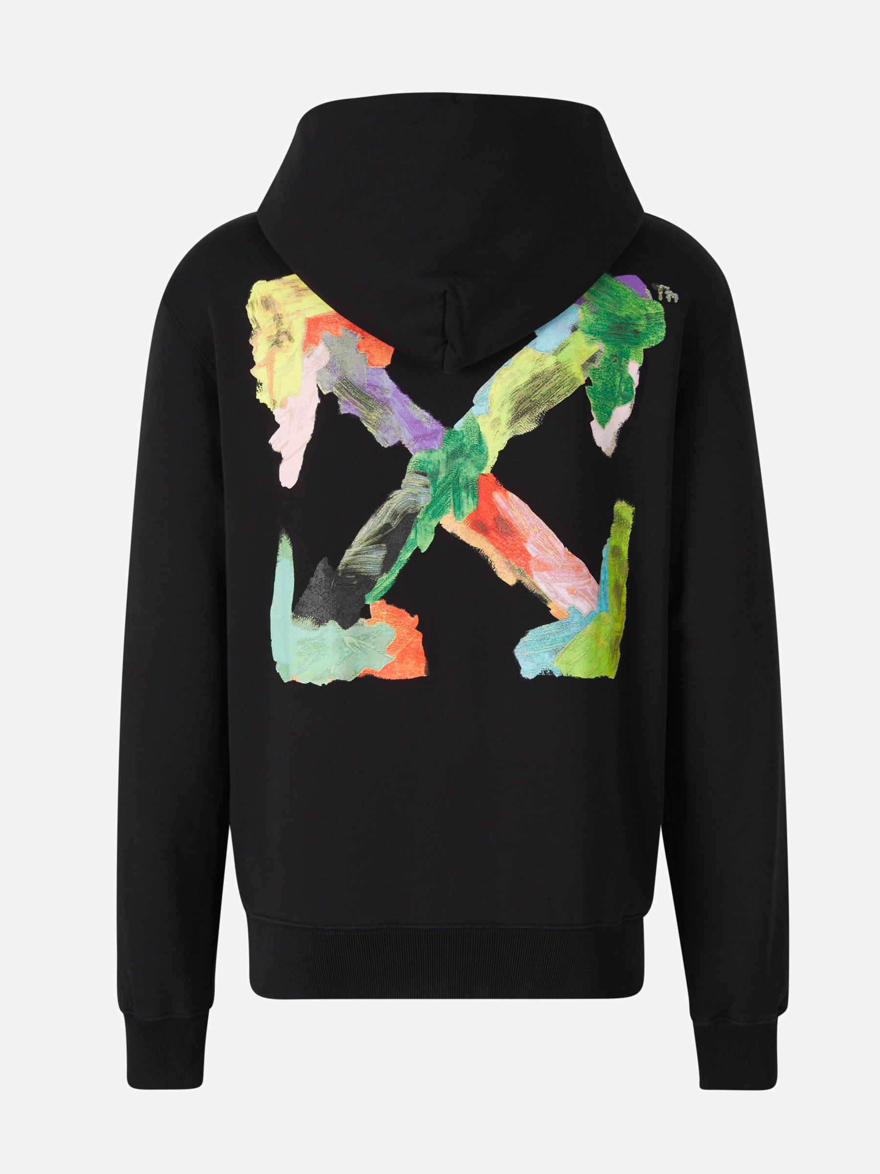 Outlet online Off-White Hombre Sudadera Brush Arr color Negro sku 545-001254 01 - Foto 2