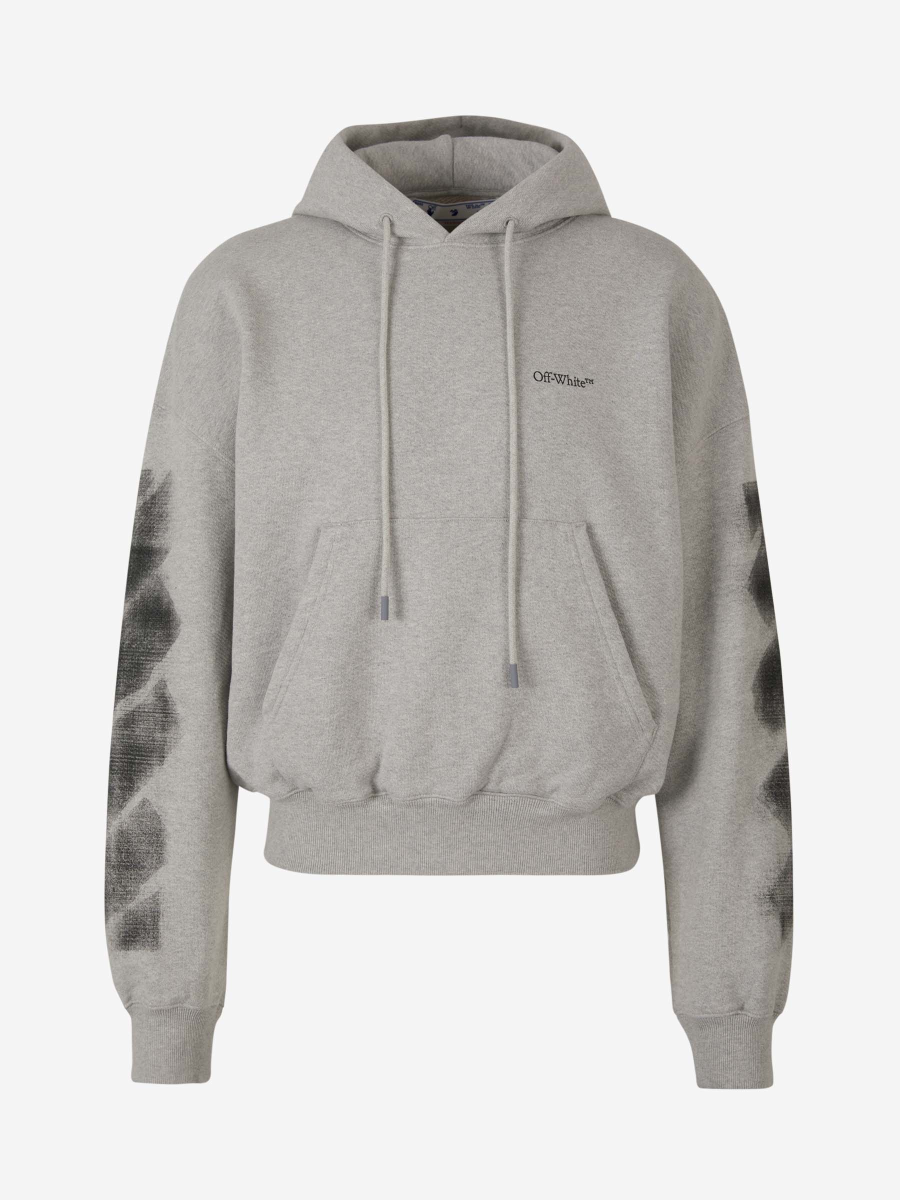Outlet online Off-White Hombre Sudadera Arrow Faded color Gris Claro sku 545-001255 01 - Foto 1