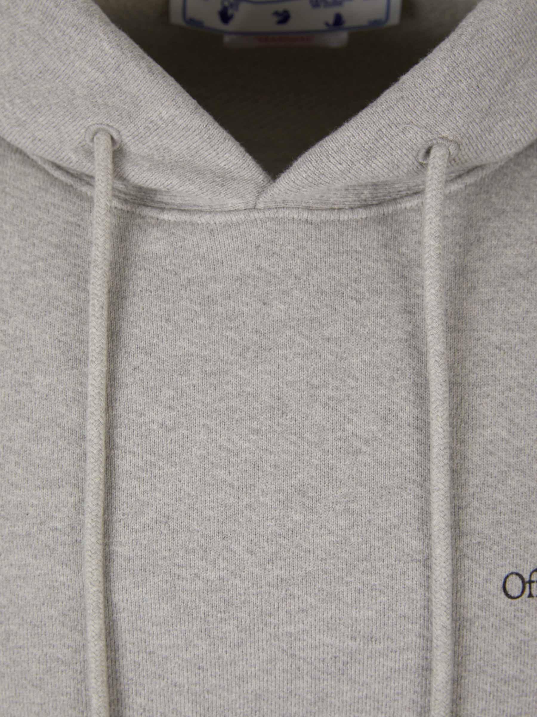 Outlet online Off-White Hombre Sudadera Arrow Faded color Gris Claro sku 545-001255 01 - Foto 3