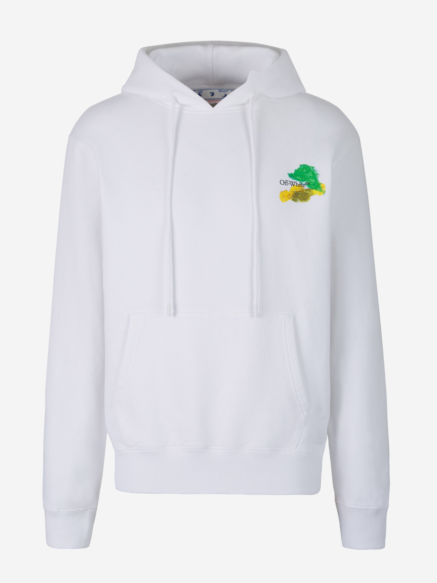 Outlet online Off-White Hombre Sudadera Brush Arr color Blanco sku 545-001256 01 - Foto 1