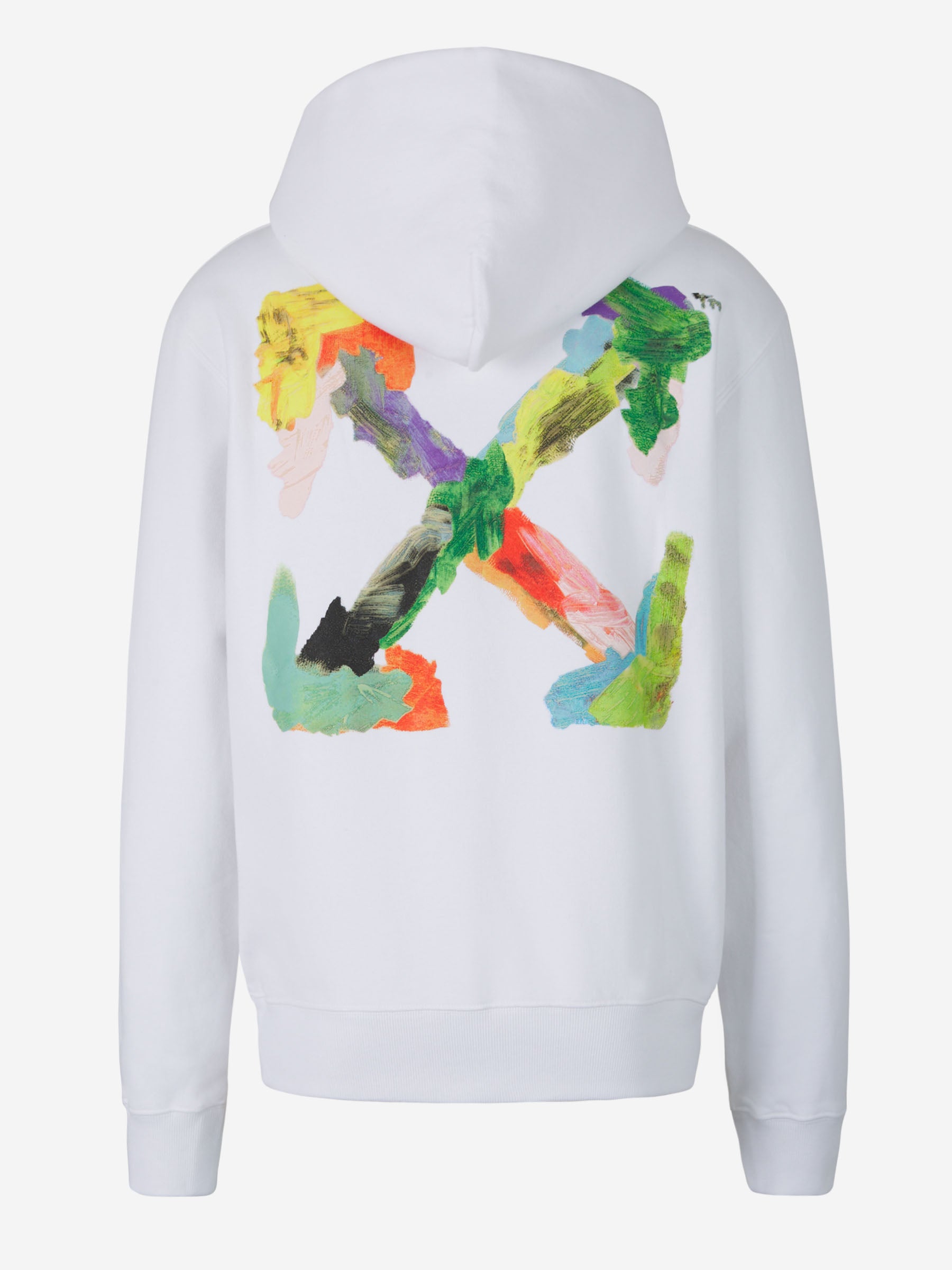 Outlet online Off-White Hombre Sudadera Brush Arr color Blanco sku 545-001256 01 - Foto 2