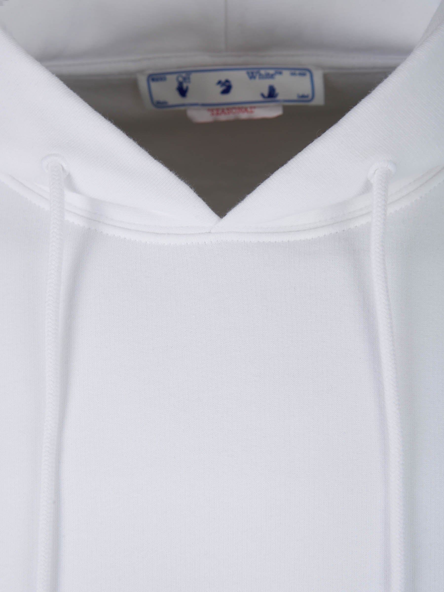 Outlet online Off-White Hombre Sudadera Brush Arr color Blanco sku 545-001256 01 - Foto 3