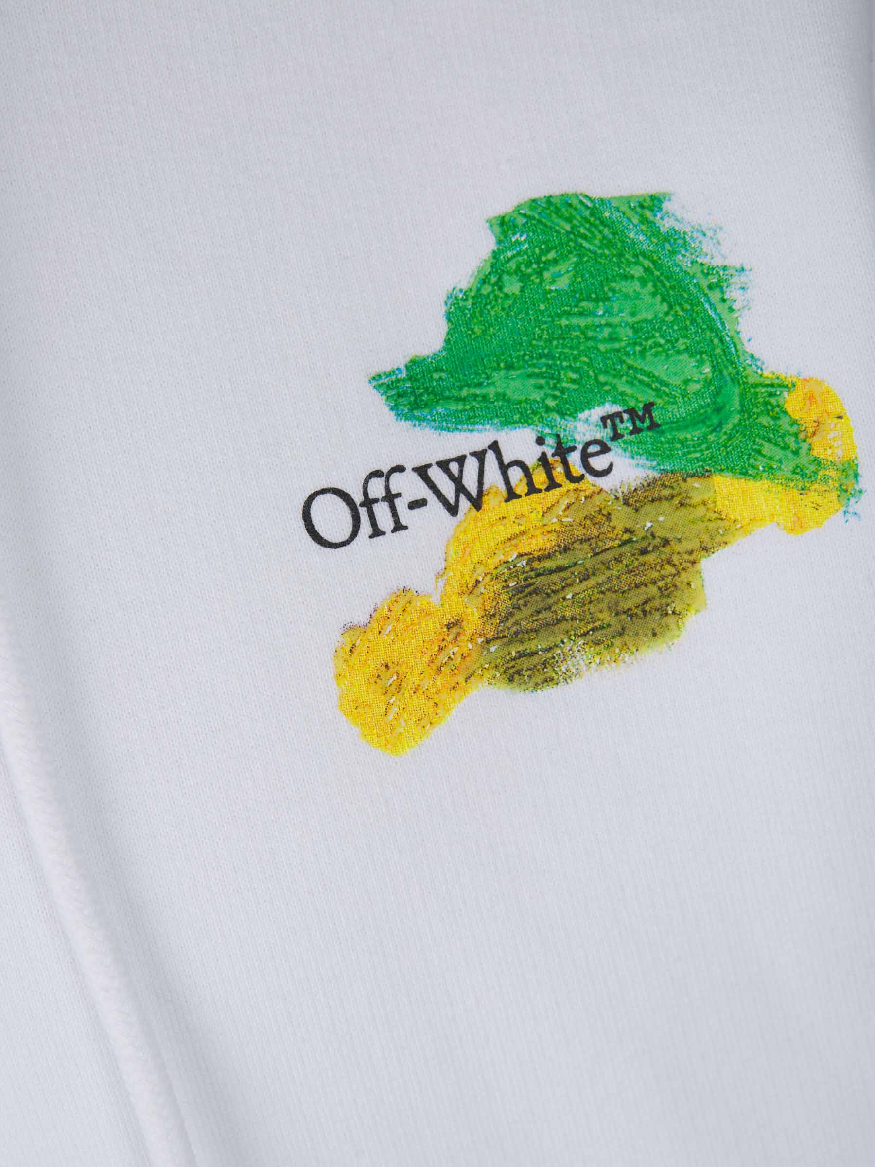 Outlet online Off-White Hombre Sudadera Brush Arr color Blanco sku 545-001256 01 - Foto 4