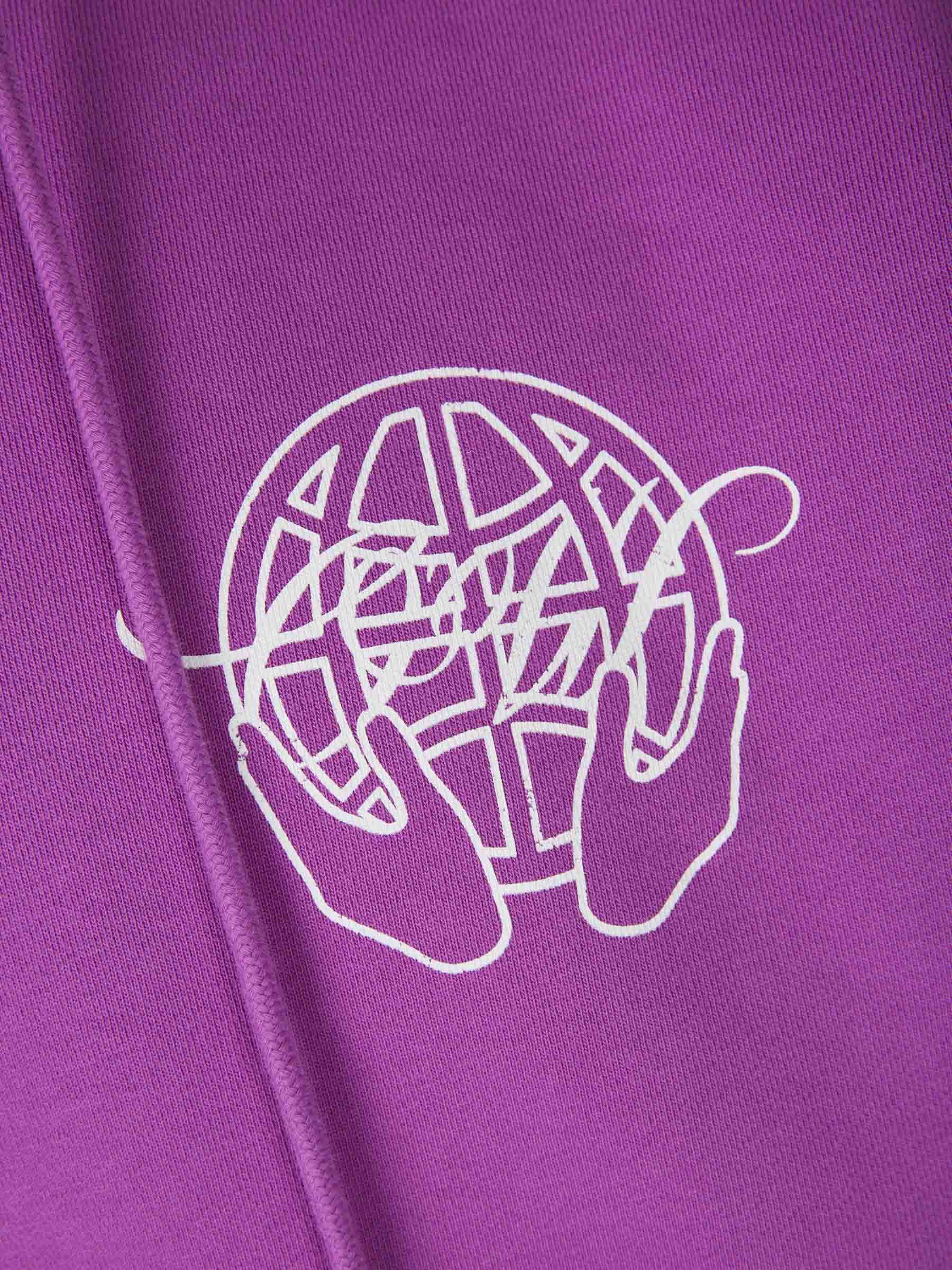 Outlet online Off-White Hombre Sudadera Hands Arrow color Púrpura Oscuro sku 545-001257 01 - Foto 4
