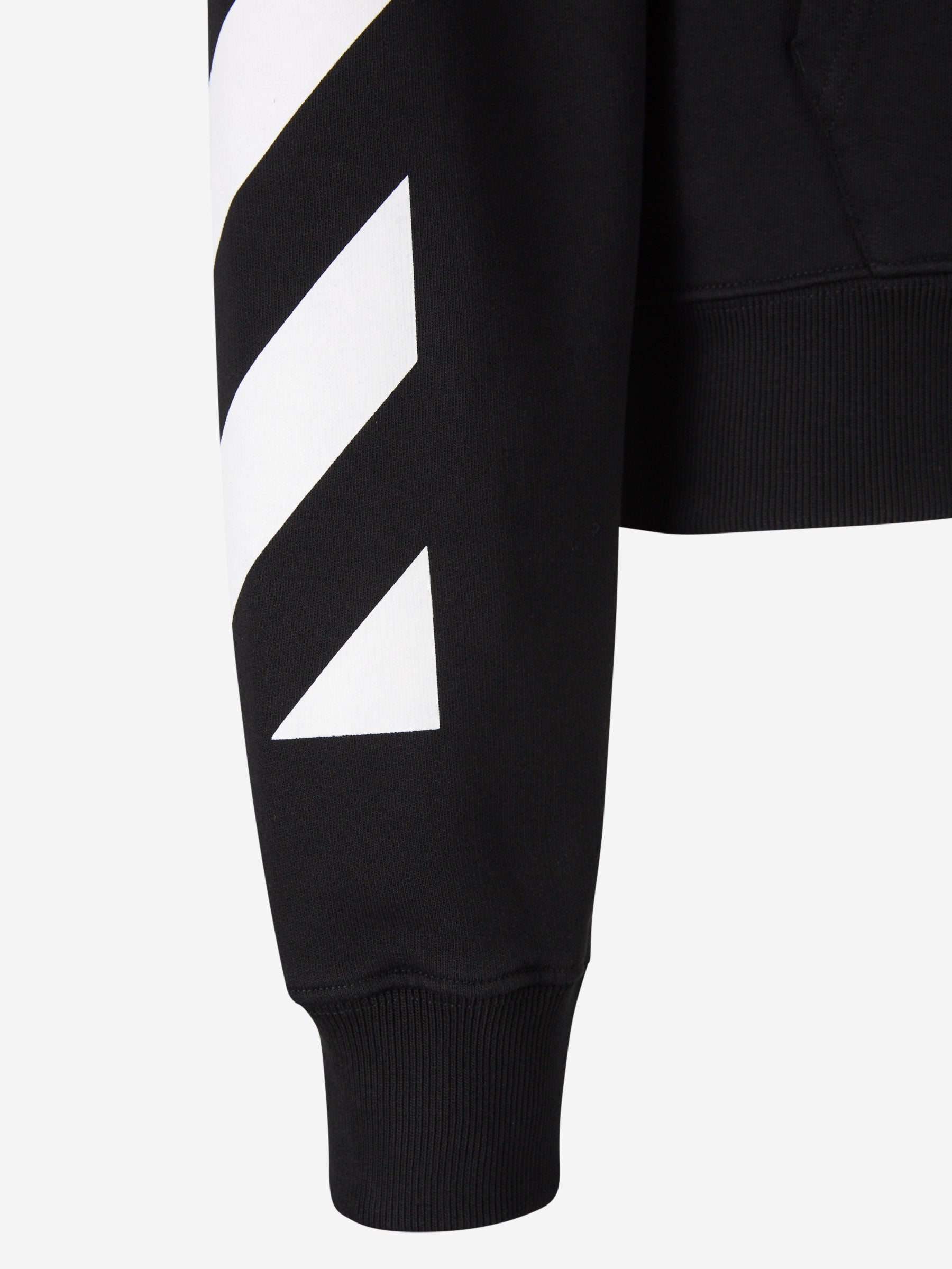 Outlet online Off-White Hombre Sudadera Rayas Diagonales color Negro sku 545-001278 01 - Foto 5