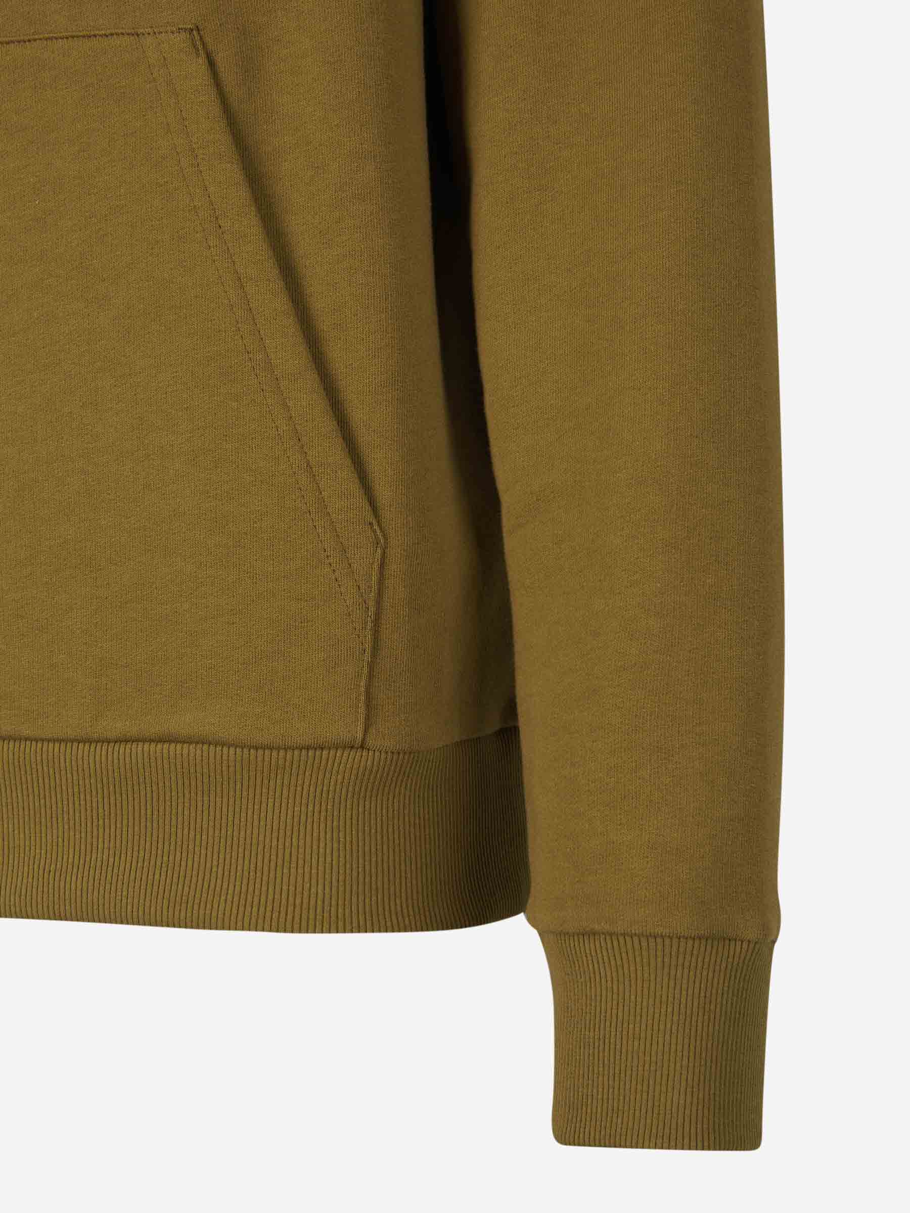 Outlet online Balmain Hombre Sudadera Logo Contraste color Verde Militar sku 545-001283 01 - Foto 4