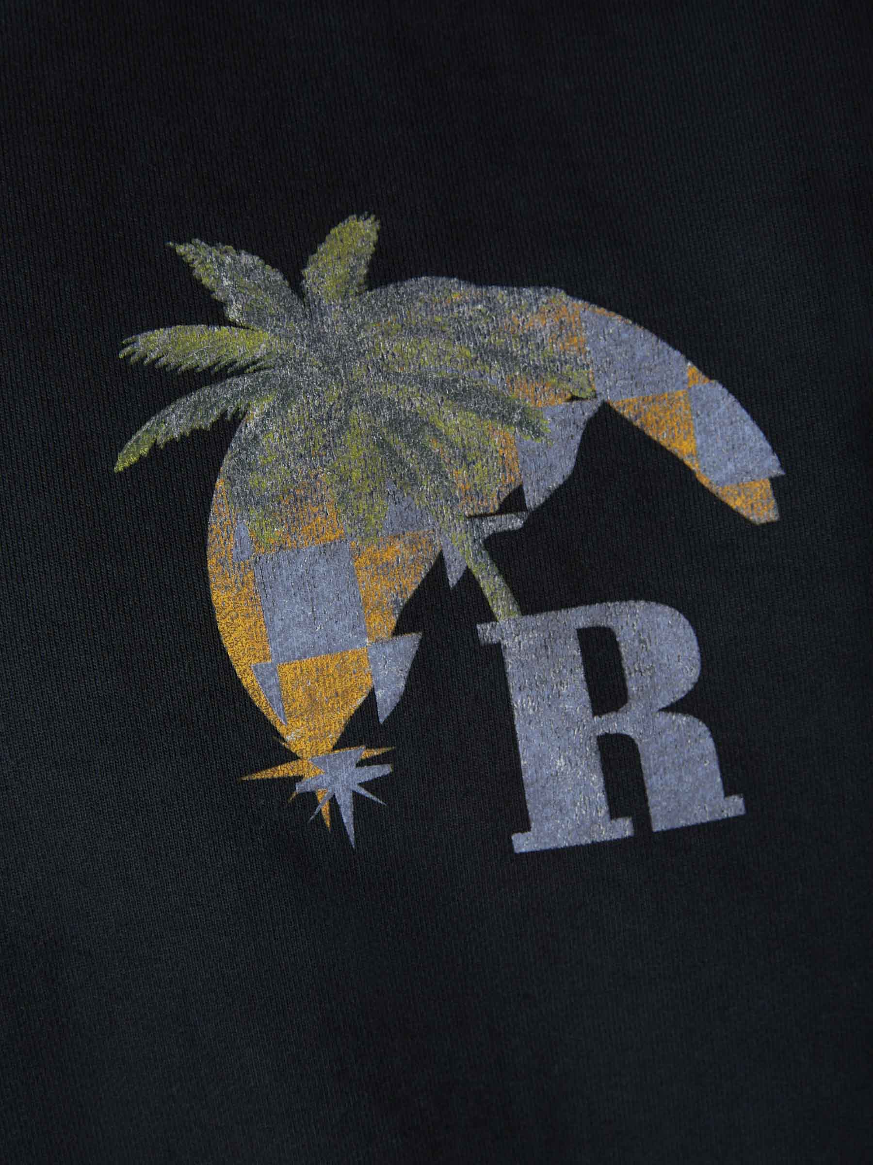 Rhude Sudadera Moonlight Tropics color Negro sku 545-001288 01 - Foto 4