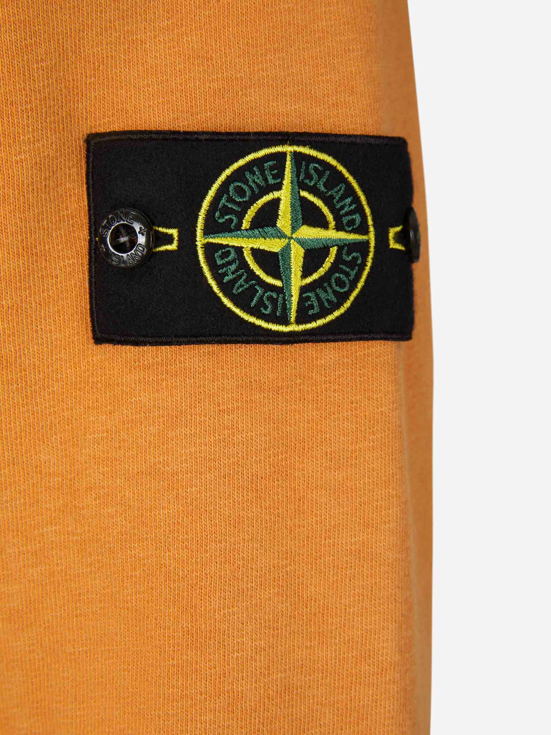 Outlet online Stone Island Hombre Sudadera Logo Parche color Terracota sku 545-001296 01 - Foto 5