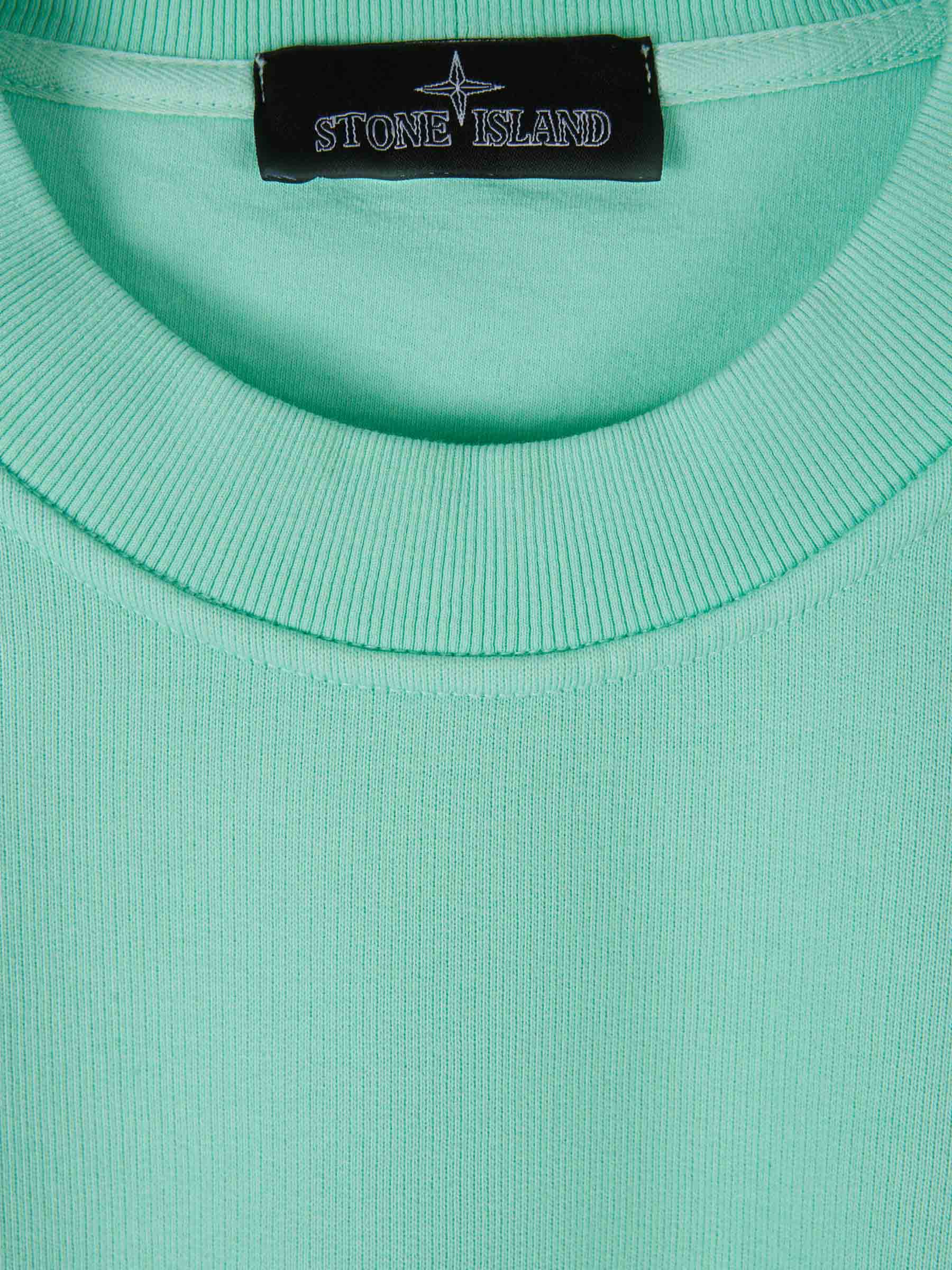 Outlet online Stone Island Shadow Project Hombre Sudadera Logo Parche color Verde Menta sku 545-001321 01 - Foto 3