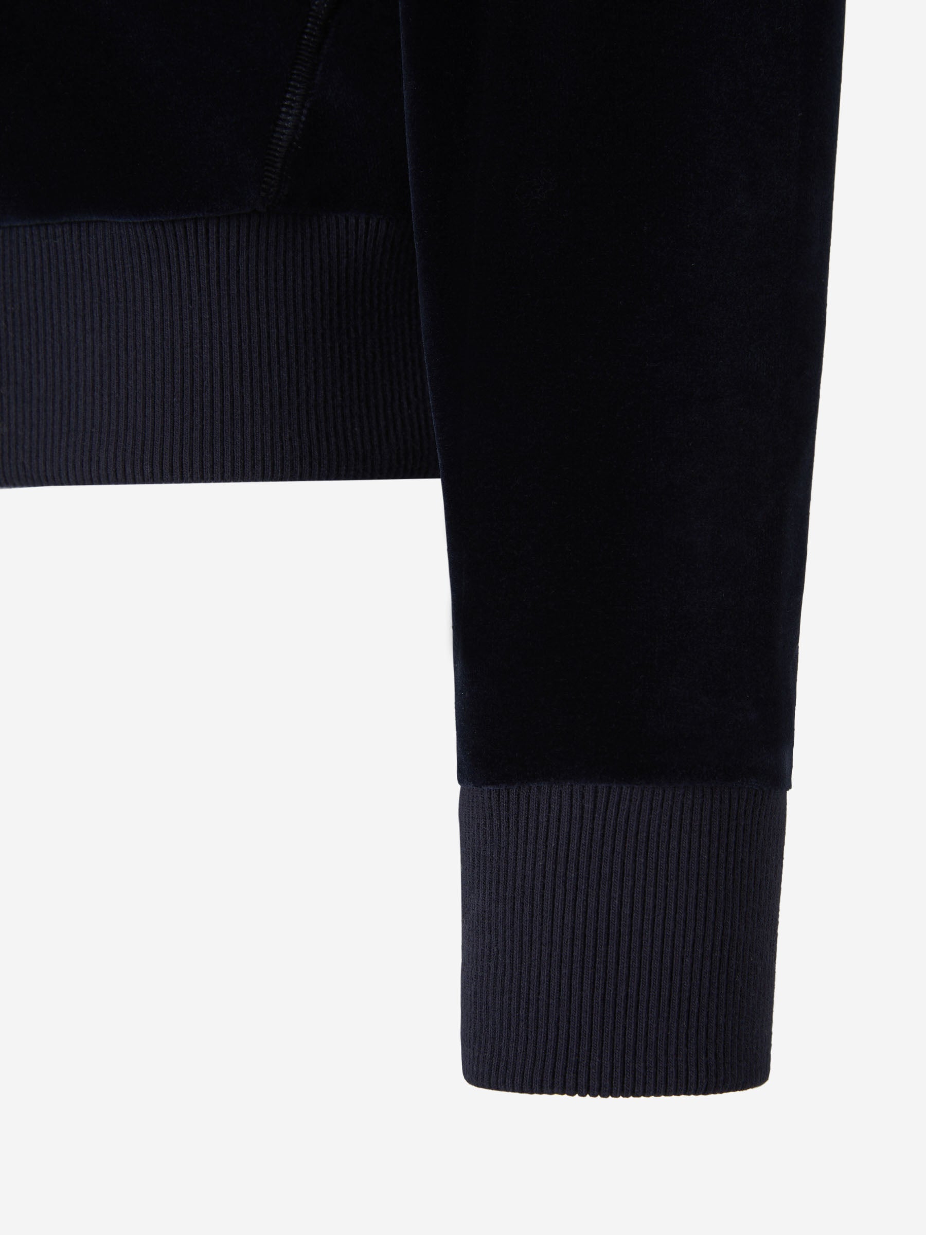 Outlet online Tom Ford Hombre Sudadera Cremallera Terciopelo color Azul Noche sku 545-001373 01 - Foto 5
