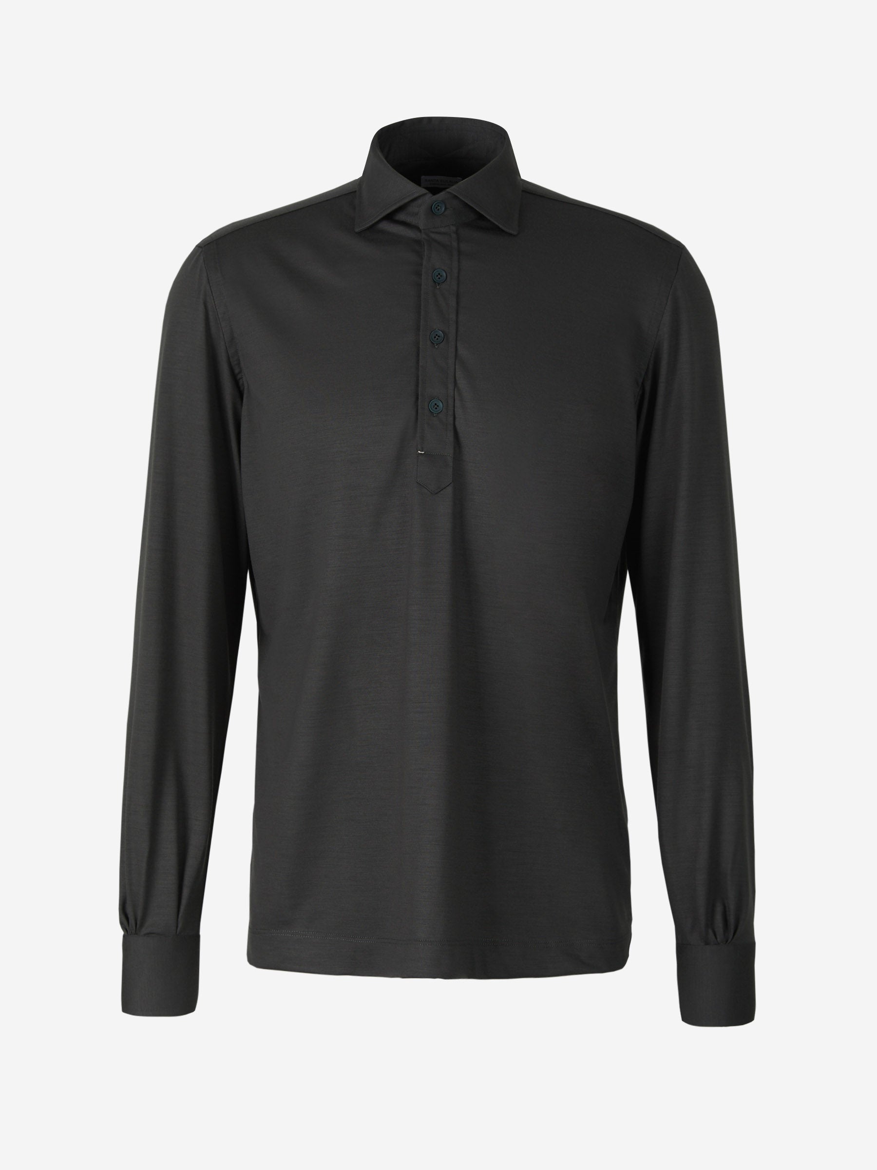 Santa Eulalia Camisa Punto Cuello Polo color Verde Militar sku 551-000313 01 - Foto 1