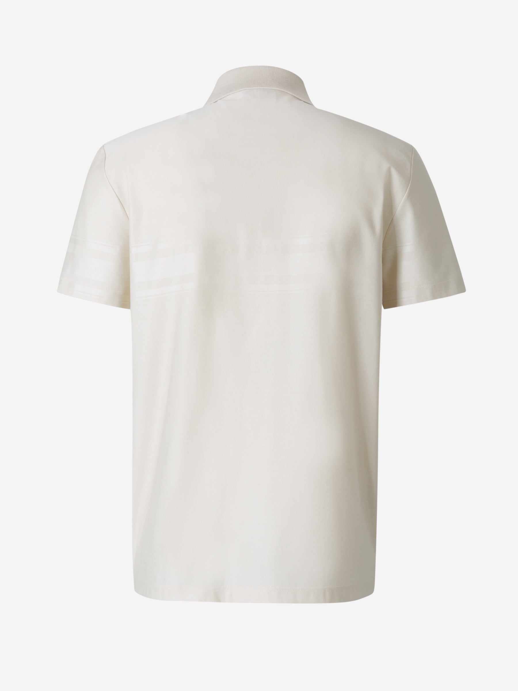 Outlet online Brioni Hombre Polo Regimiento Algodón color Blanco sku 552-001176 02 - Foto 2
