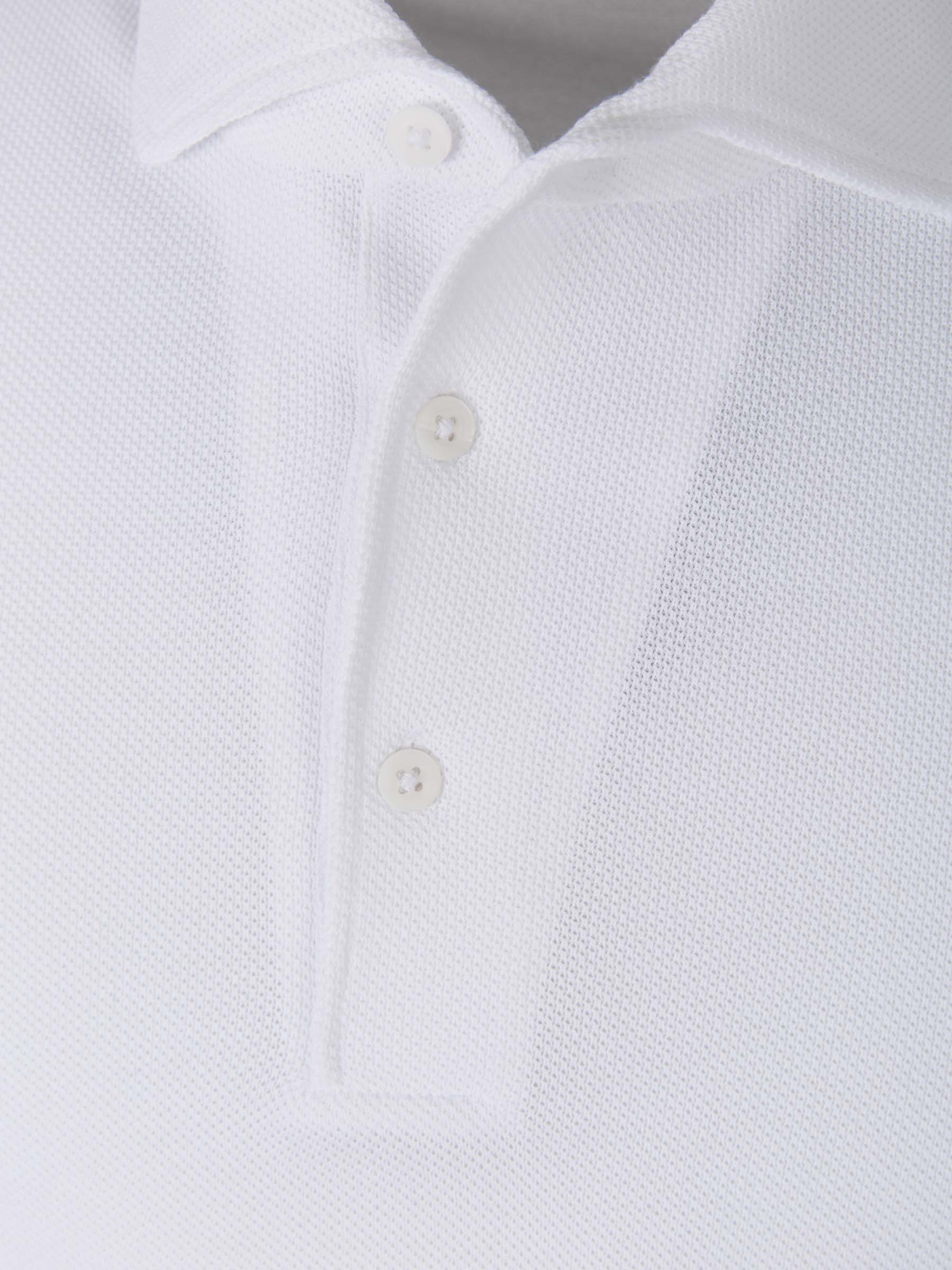 Outlet online Lardini Hombre Polo Piqué Algodón color Blanco sku 552-001186 01 - Foto 3