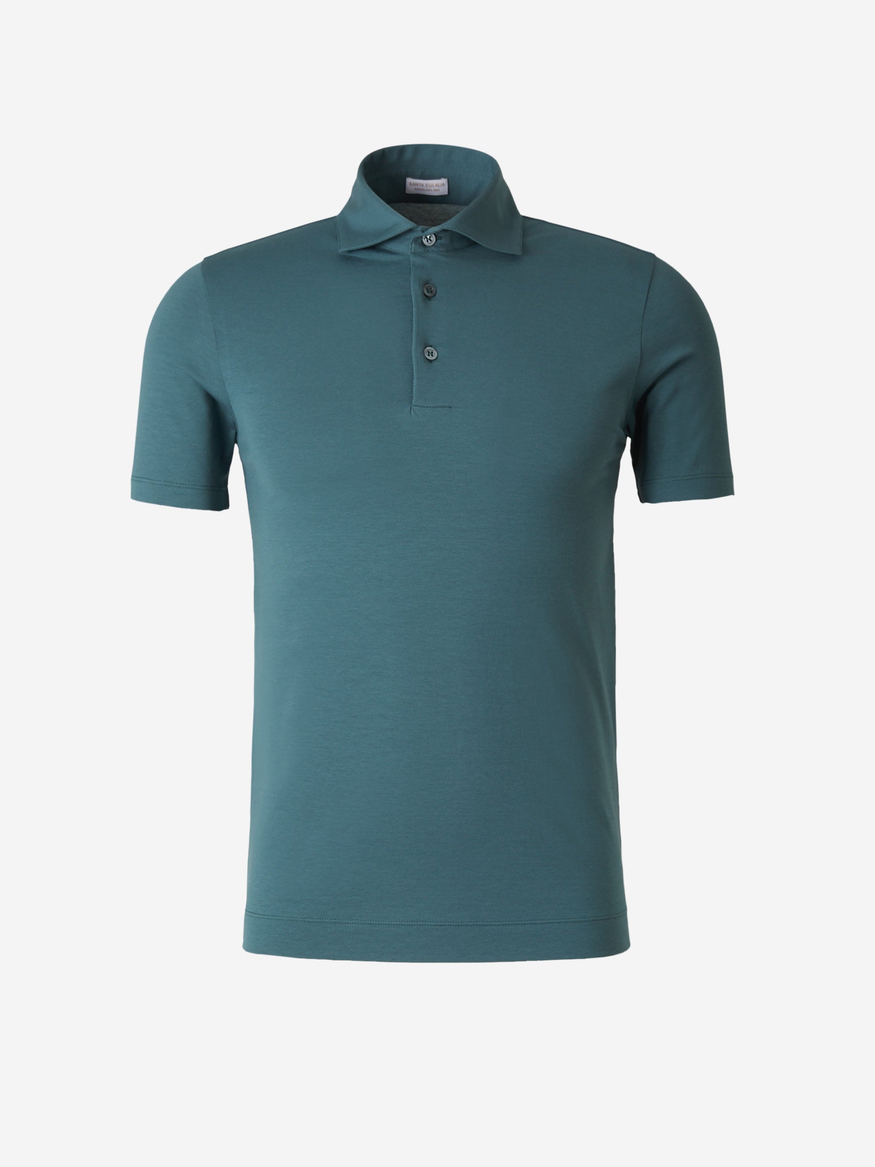 Outlet online Santa Eulalia Hombre Polo Clásico Algodón color Verde Azulado sku 552-001214 03 - Foto 1