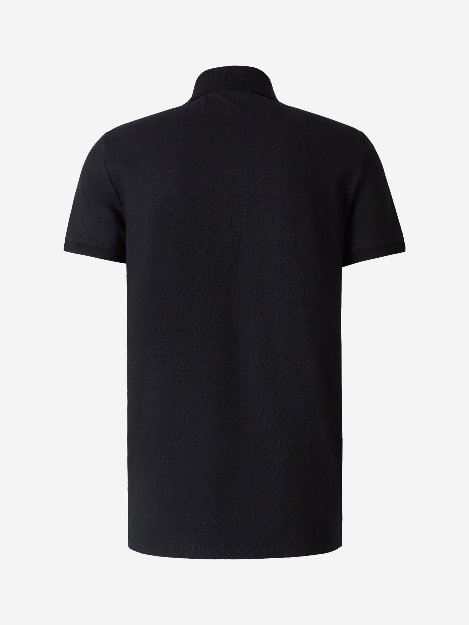 Balmain Polo Monograma Jacquard color Negro sku 552-001282 00 - Foto 2