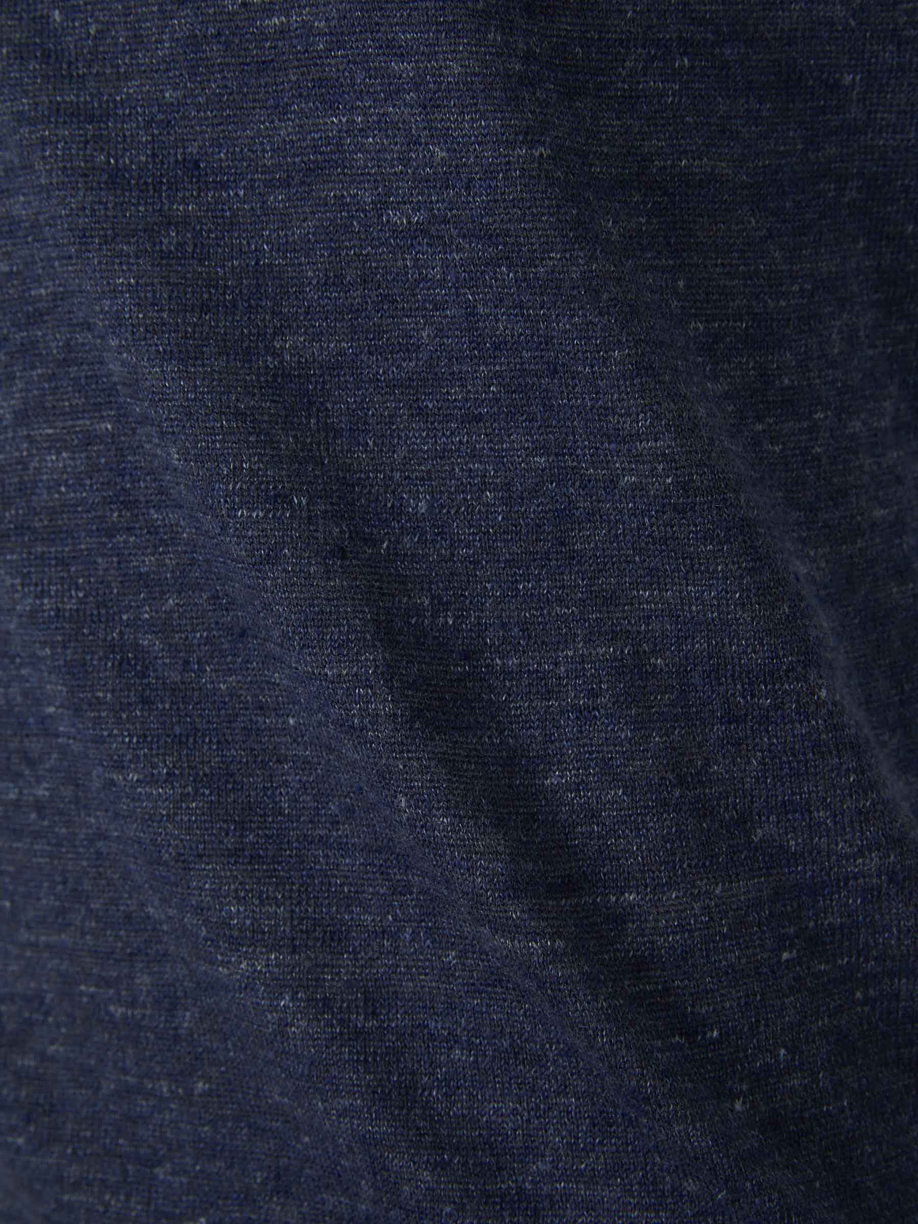 Brunello Cucinelli Polo Punto Jaspeado color Azul Noche sku 552-001338 01 - Foto 4