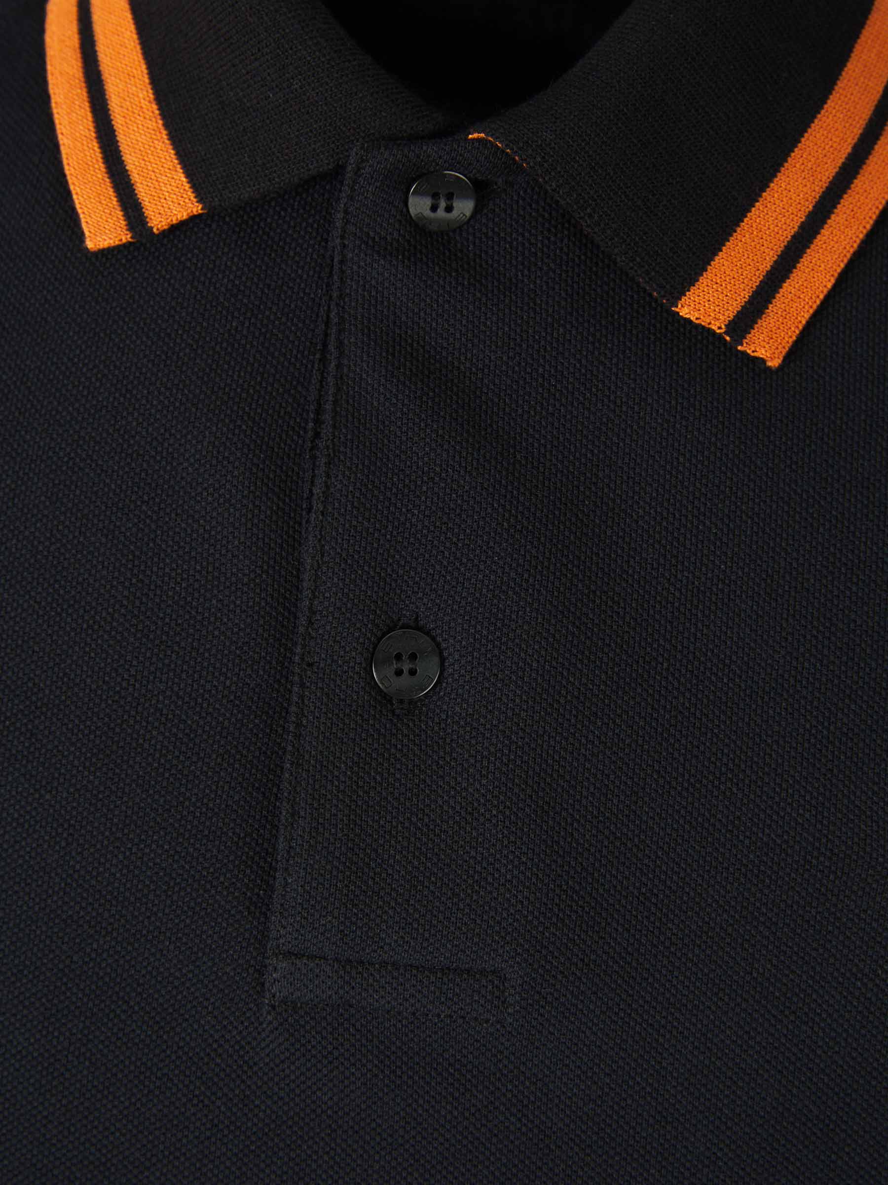 Outlet online Etro Hombre Polo Piqué Rayas color Negro sku 552-001365 02 - Foto 3