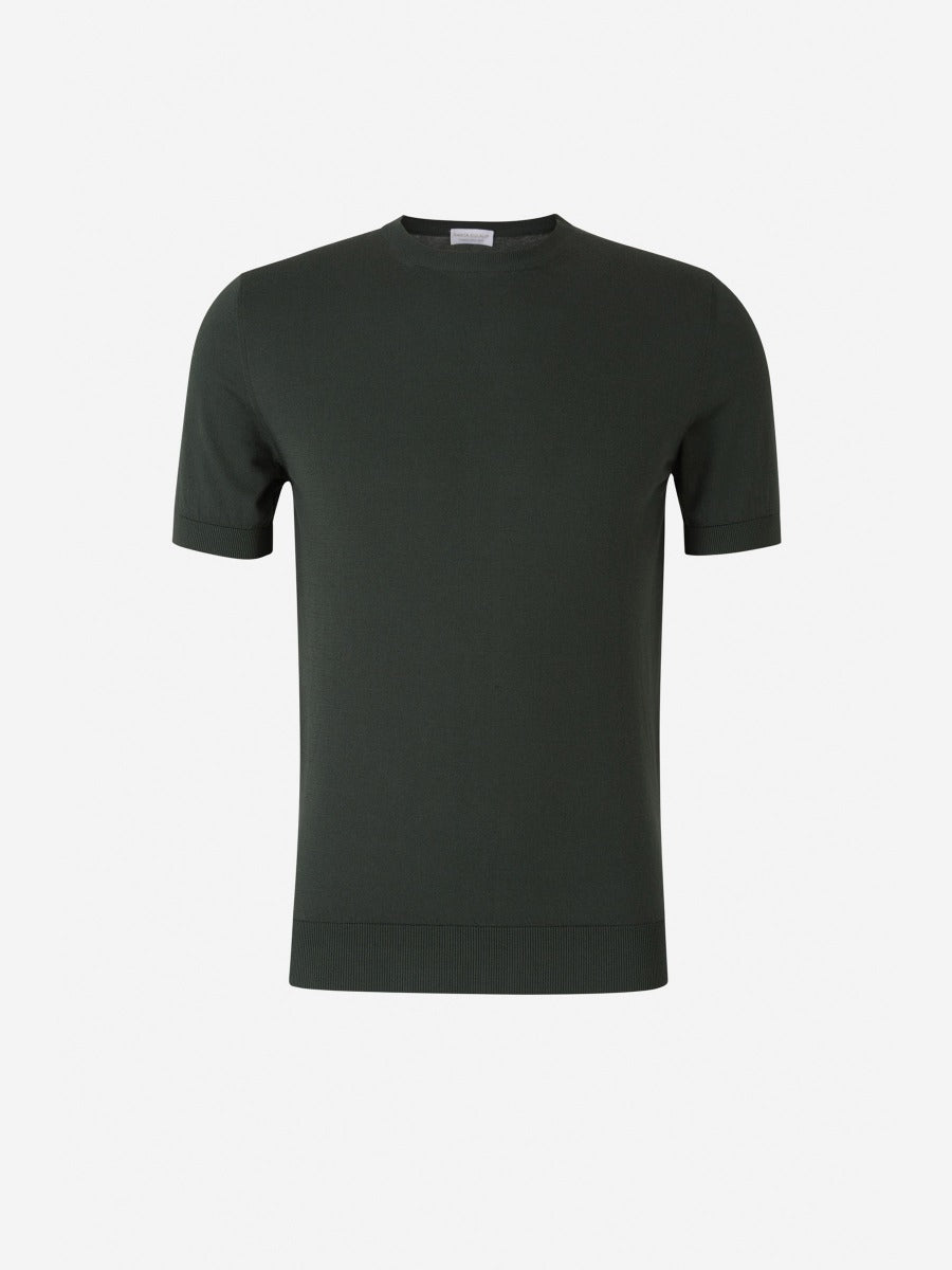 Santa Eulalia Camiseta Punto Algodón color Verde Oscuro sku 553-002538 05 - Foto 12