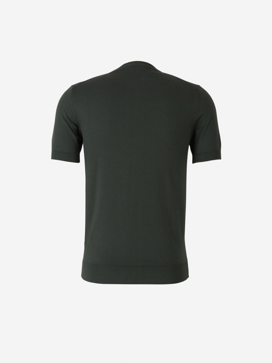 Santa Eulalia Camiseta Punto Algodón color Verde Oscuro sku 553-002538 05 - Foto 13