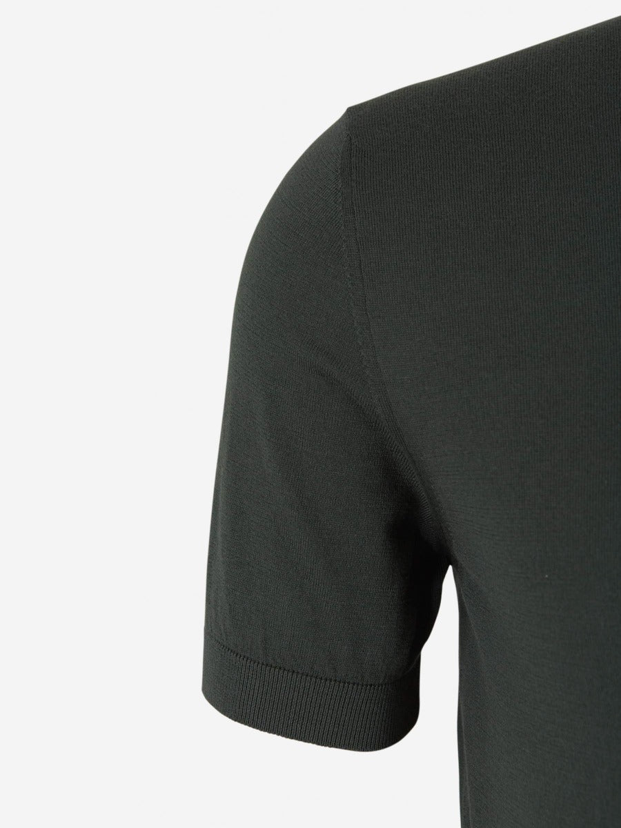 Santa Eulalia Camiseta Punto Algodón color Verde Oscuro sku 553-002538 05 - Foto 15