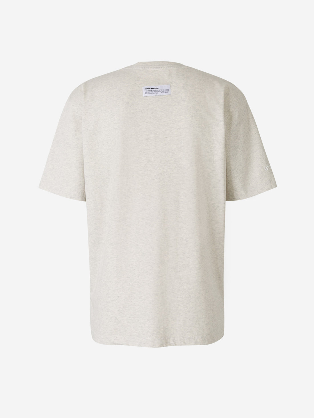 Heron Preston Camiseta Estampado Censored color Gris Claro sku 553-002393 02 - Foto 2