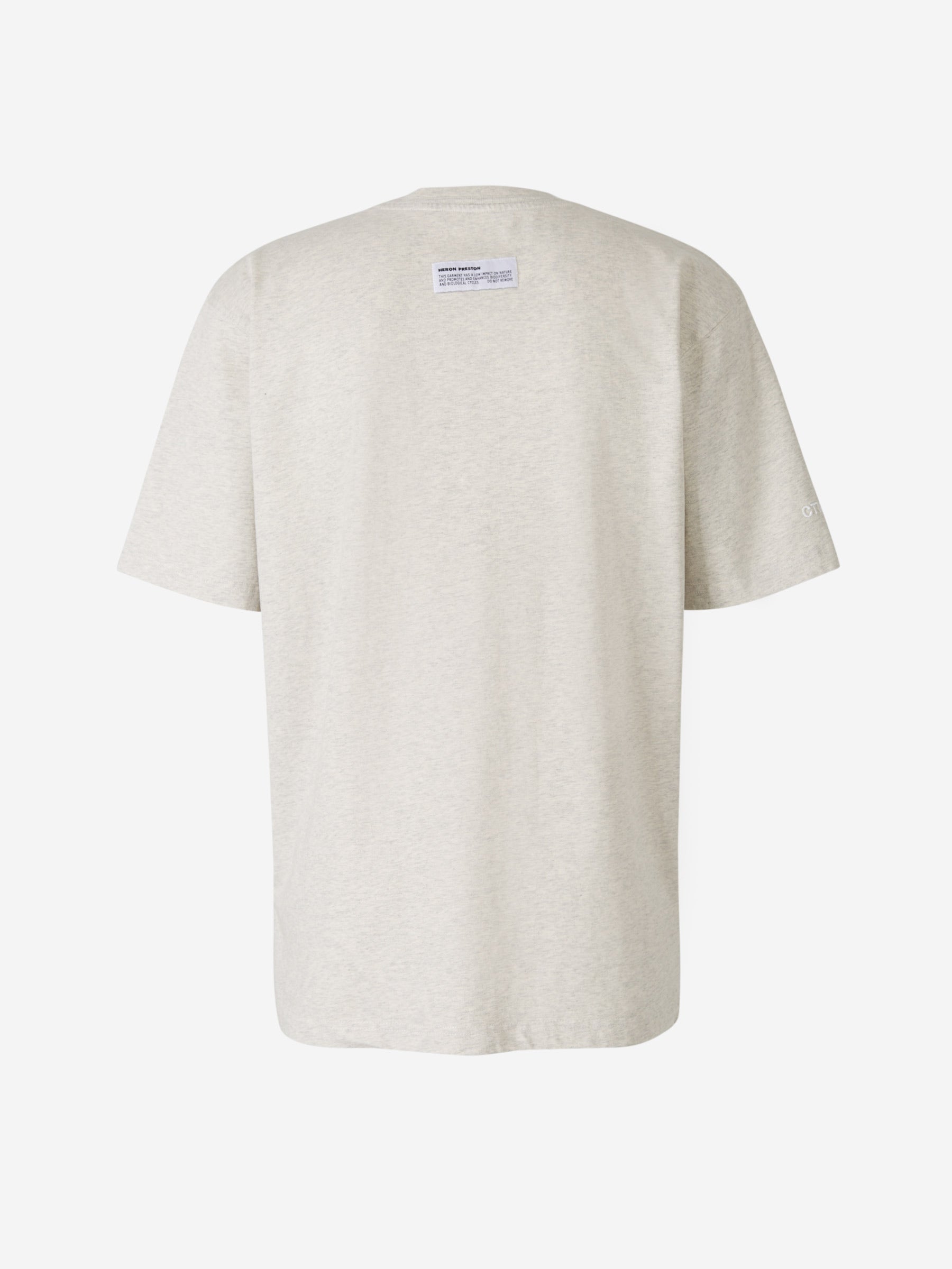 Heron Preston Camiseta Estampado Censored color Gris Claro sku 553-002393 02 - Foto 2