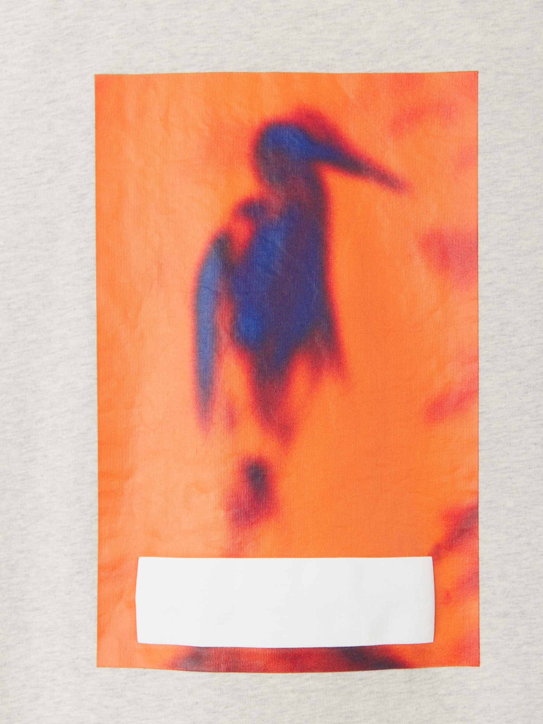 Heron Preston Camiseta Estampado Censored color Gris Claro sku 553-002393 02 - Foto 4