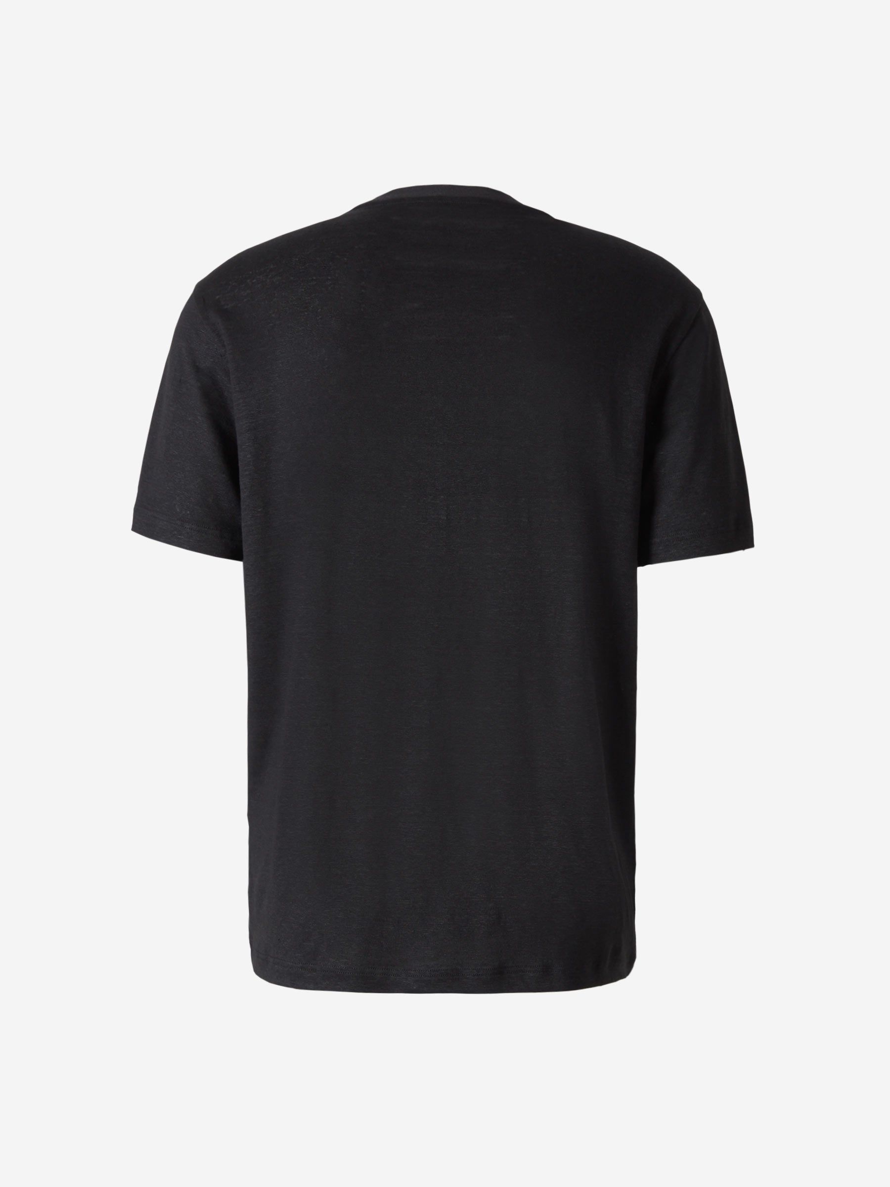Brioni Camiseta Logo Estampado color Negro sku 553-002427 01 - Foto 2