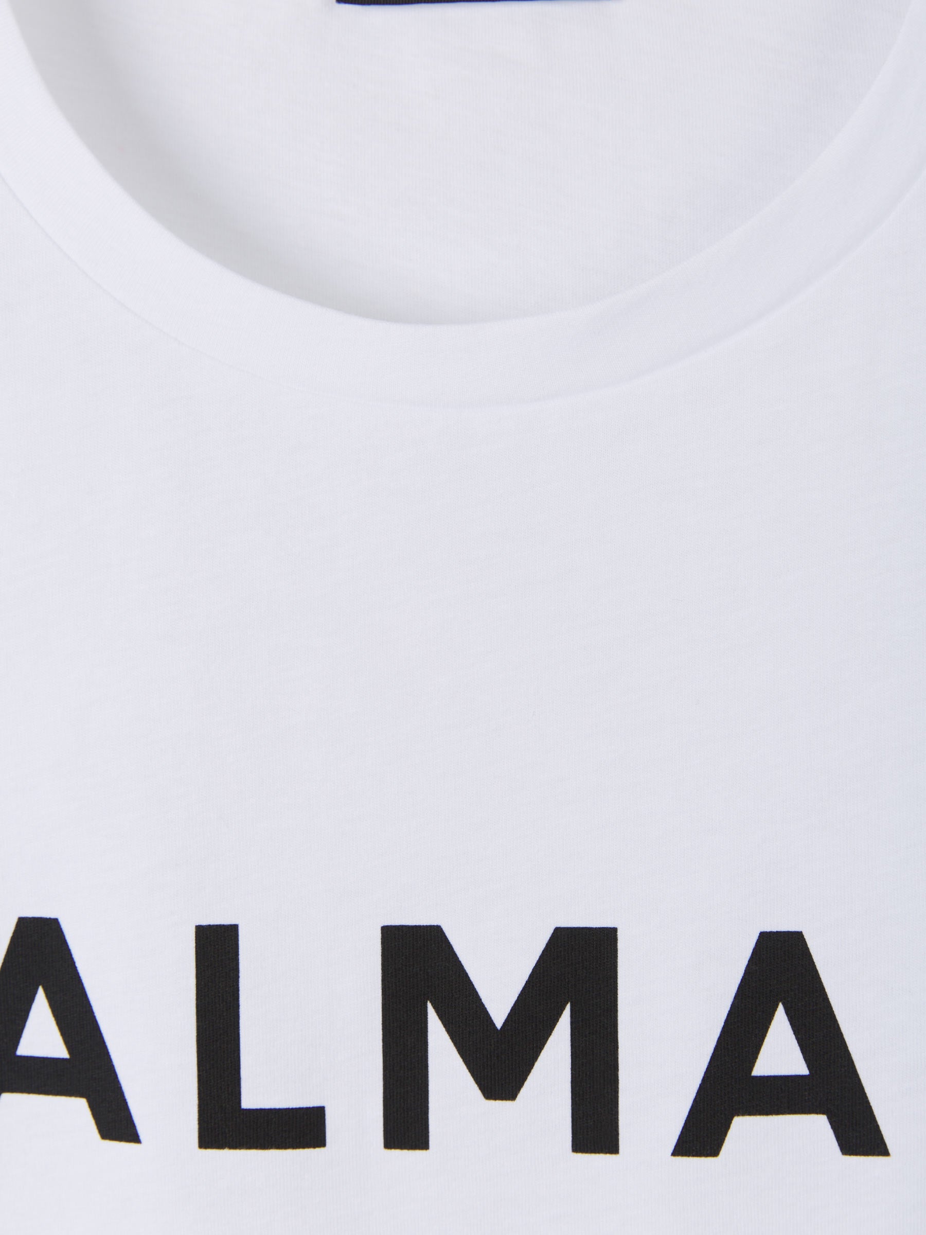 Balmain Camiseta Logo Estampado color Blanco sku 553-002436 01 - Foto 3