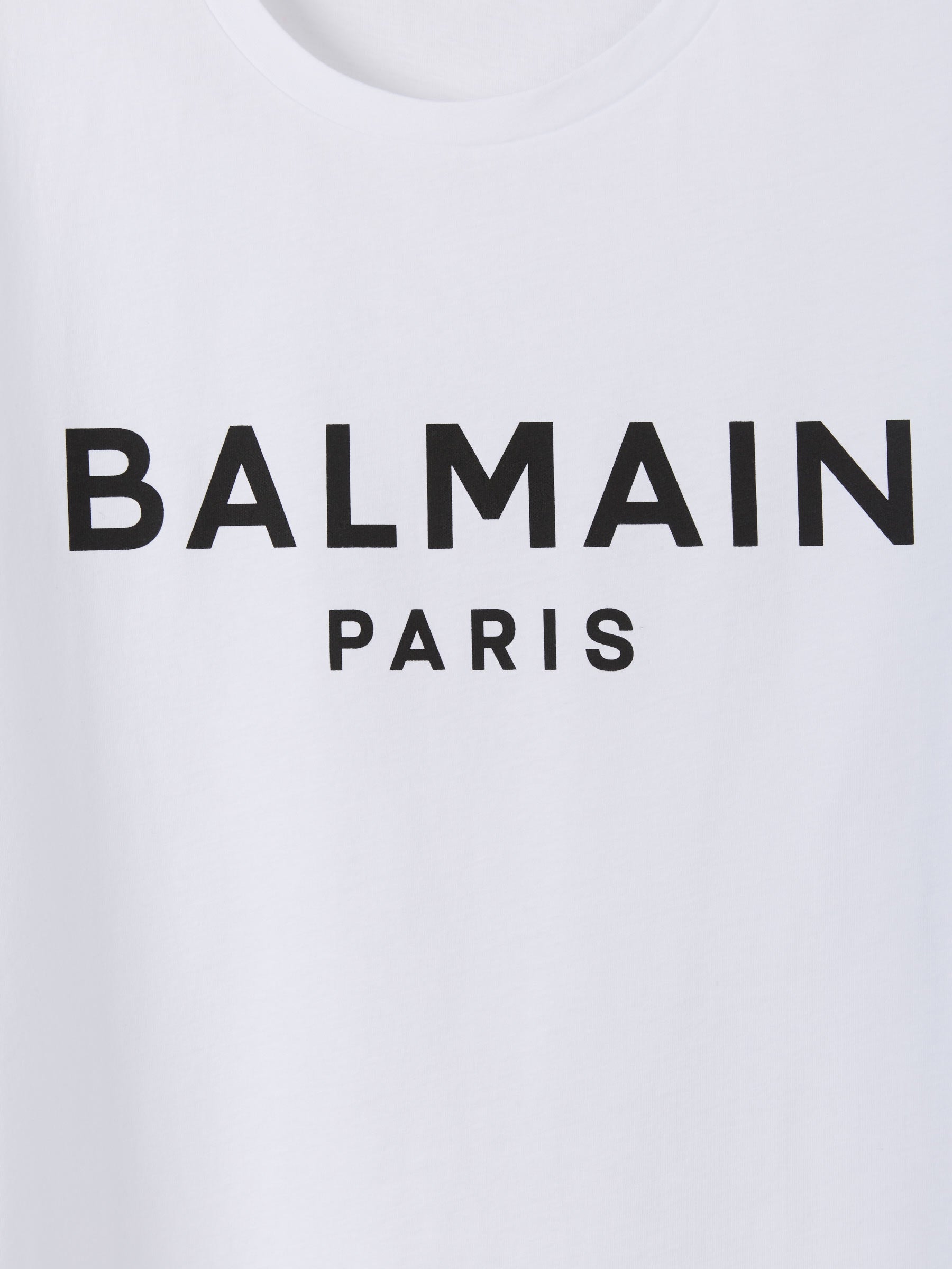 Balmain Camiseta Logo Estampado color Blanco sku 553-002436 01 - Foto 4