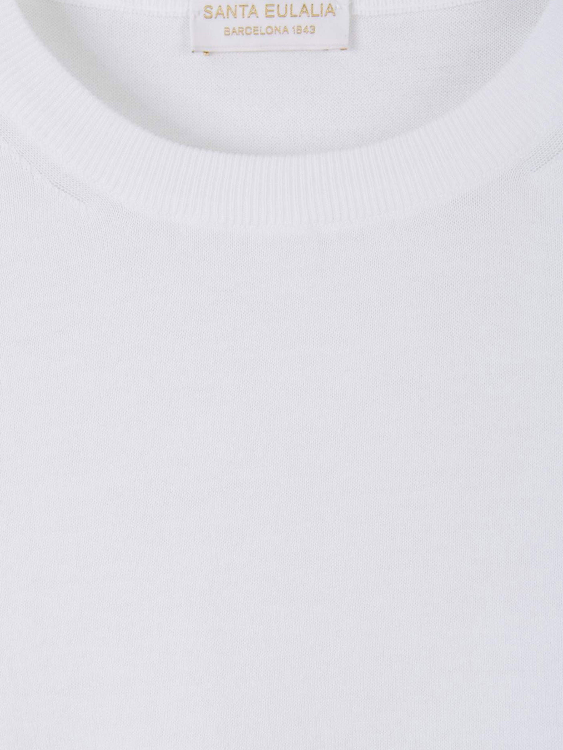 Santa Eulalia Camiseta Punto Algodón color Verde Oscuro sku 553-002538 05 - Foto 7