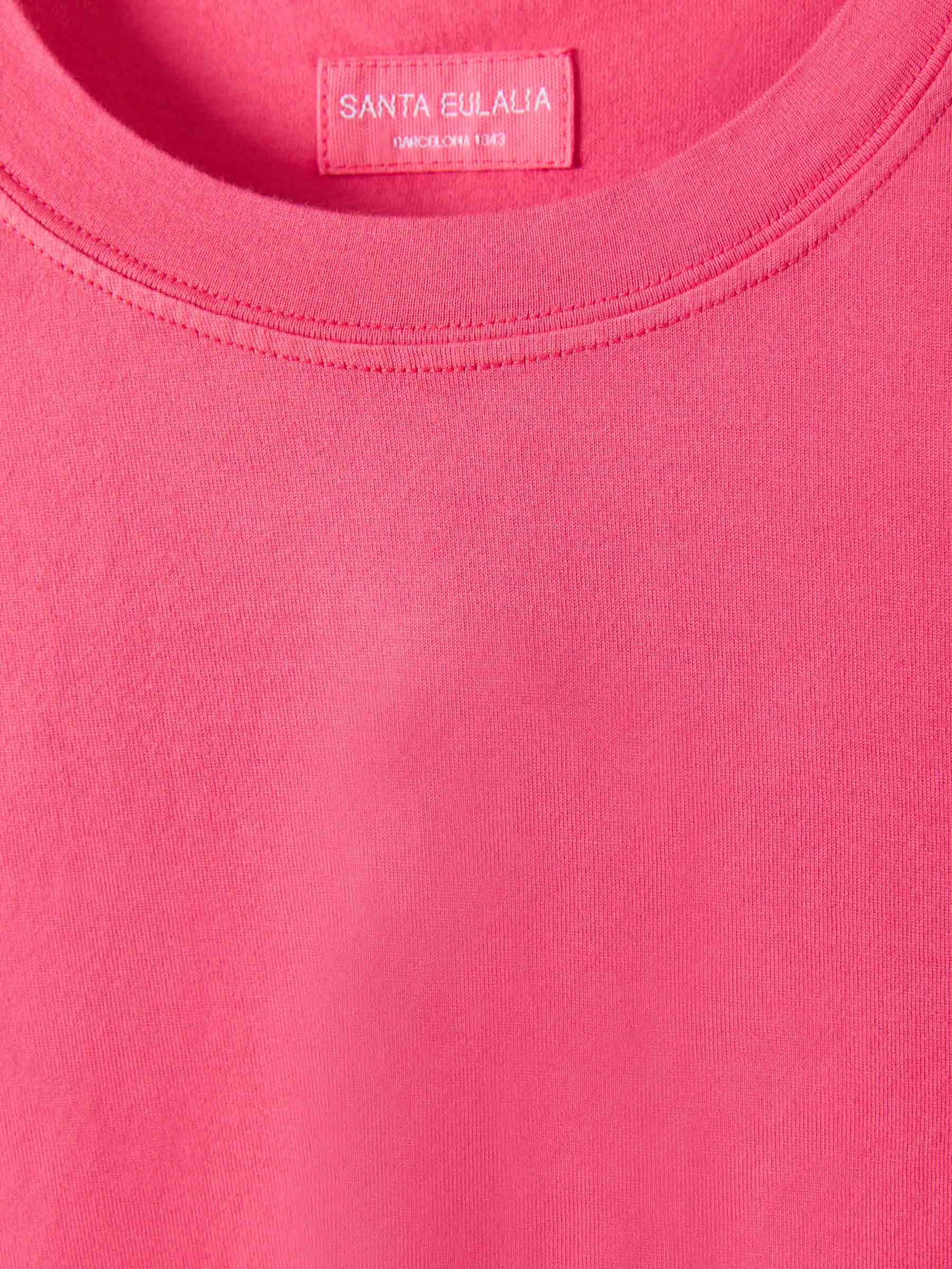 Santa Eulalia Camiseta Lisa Algodón color Verde Claro sku 553-002539 04 - Foto 9