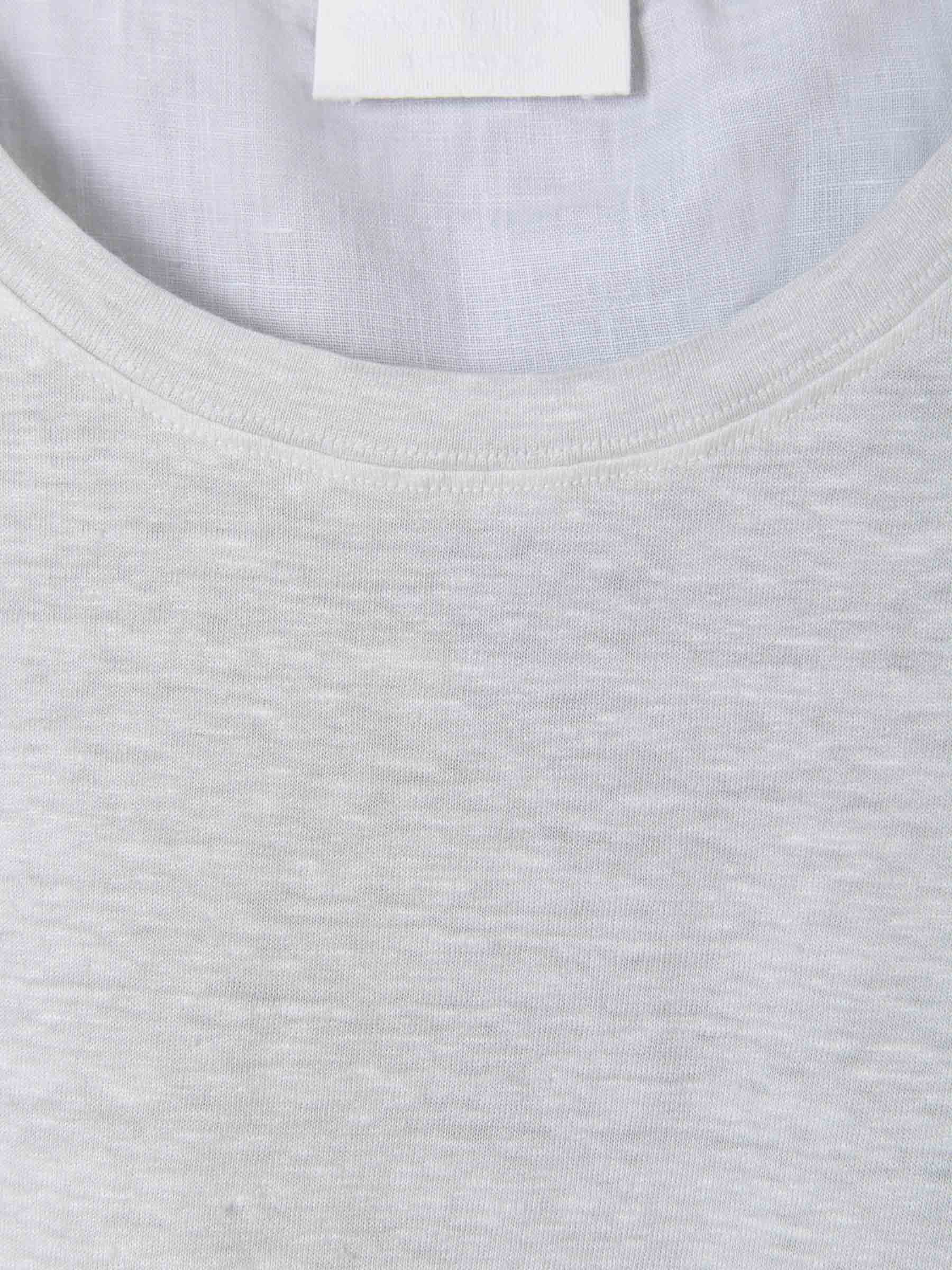 Santa Eulalia Camiseta Bolsillo Lino color Verde Militar sku 553-002540 03 - Foto 3