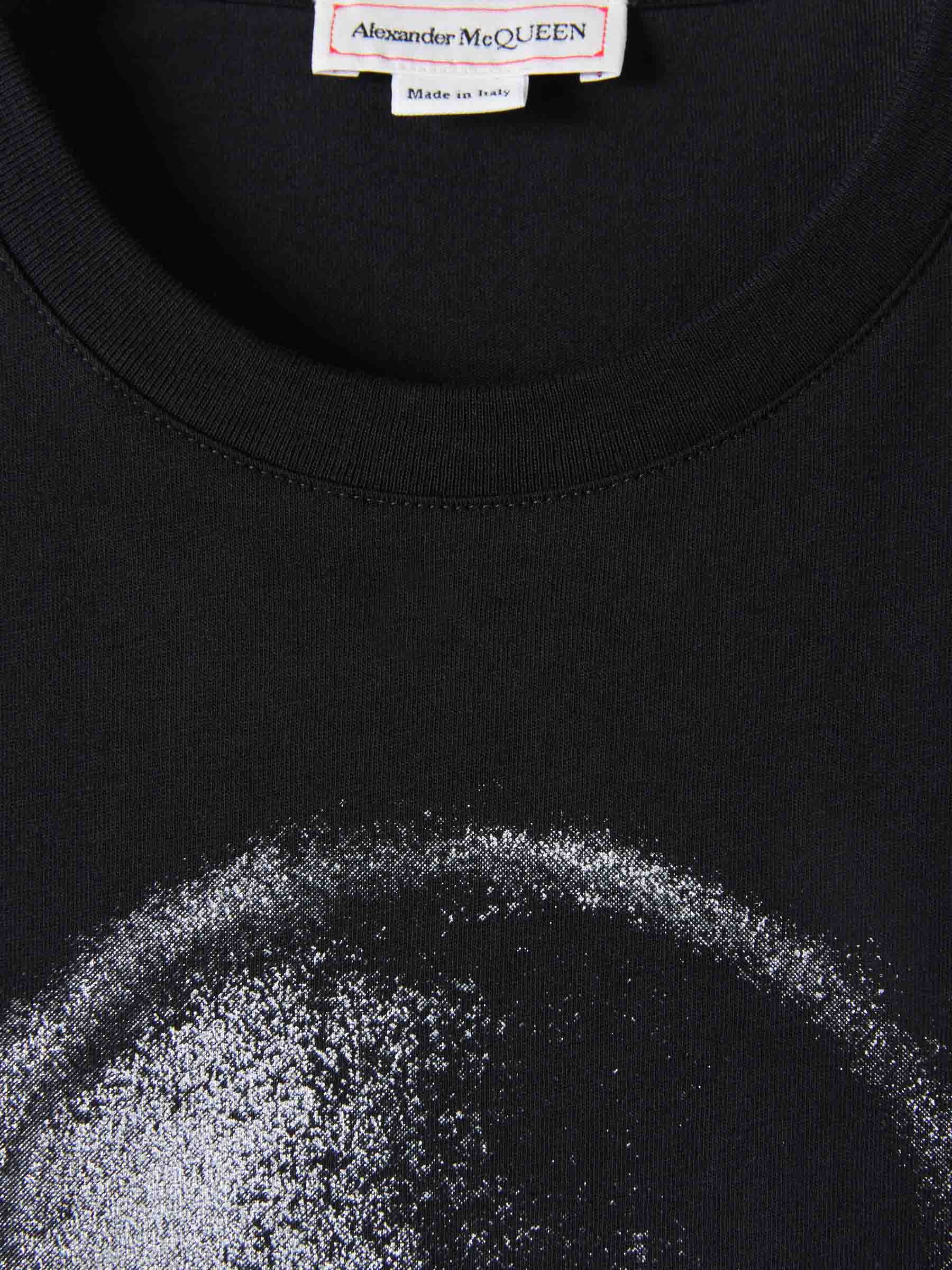 Alexander McQueen Camiseta Estampado Calavera color Negro sku 553-002657 02 - Foto 7