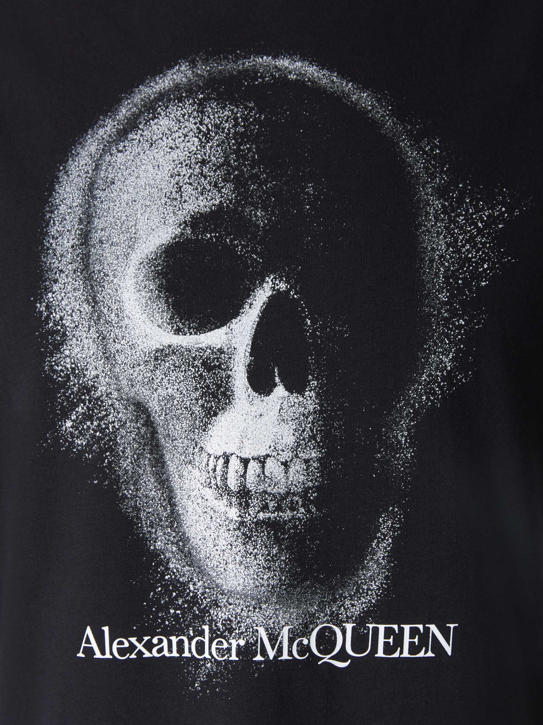 Alexander McQueen Camiseta Estampado Calavera color Negro sku 553-002657 02 - Foto 8