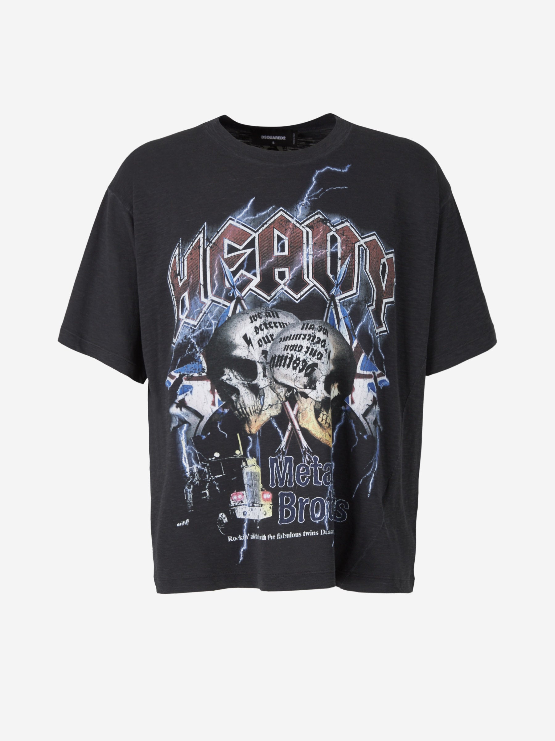 Dsquared2 Camiseta Estampado Rock color Negro sku 553-002720 00 - Foto 1