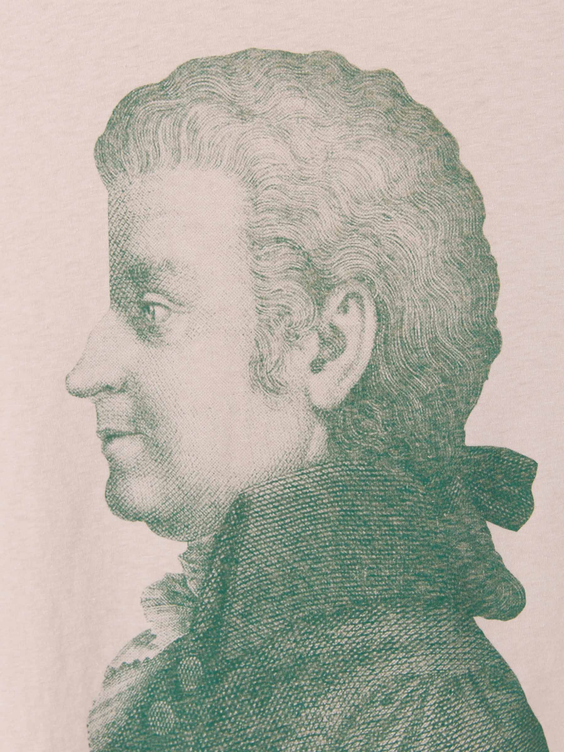 Acne Studios Camiseta Gráfico Estampado color Negro sku 553-002728 01 - Foto 4