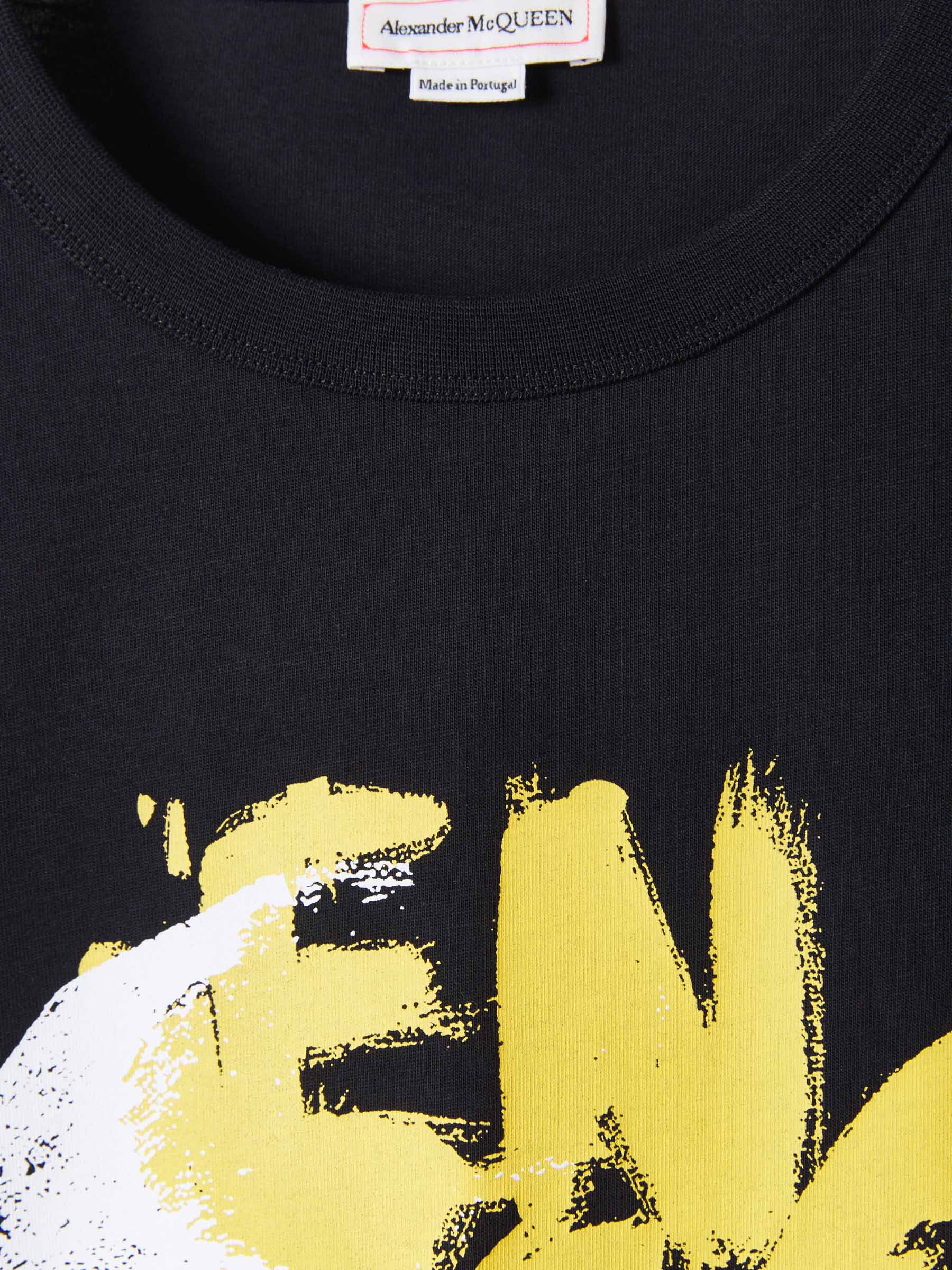 Alexander McQueen Camiseta Estampado Calavera color Negro sku 553-002773 01 - Foto 3