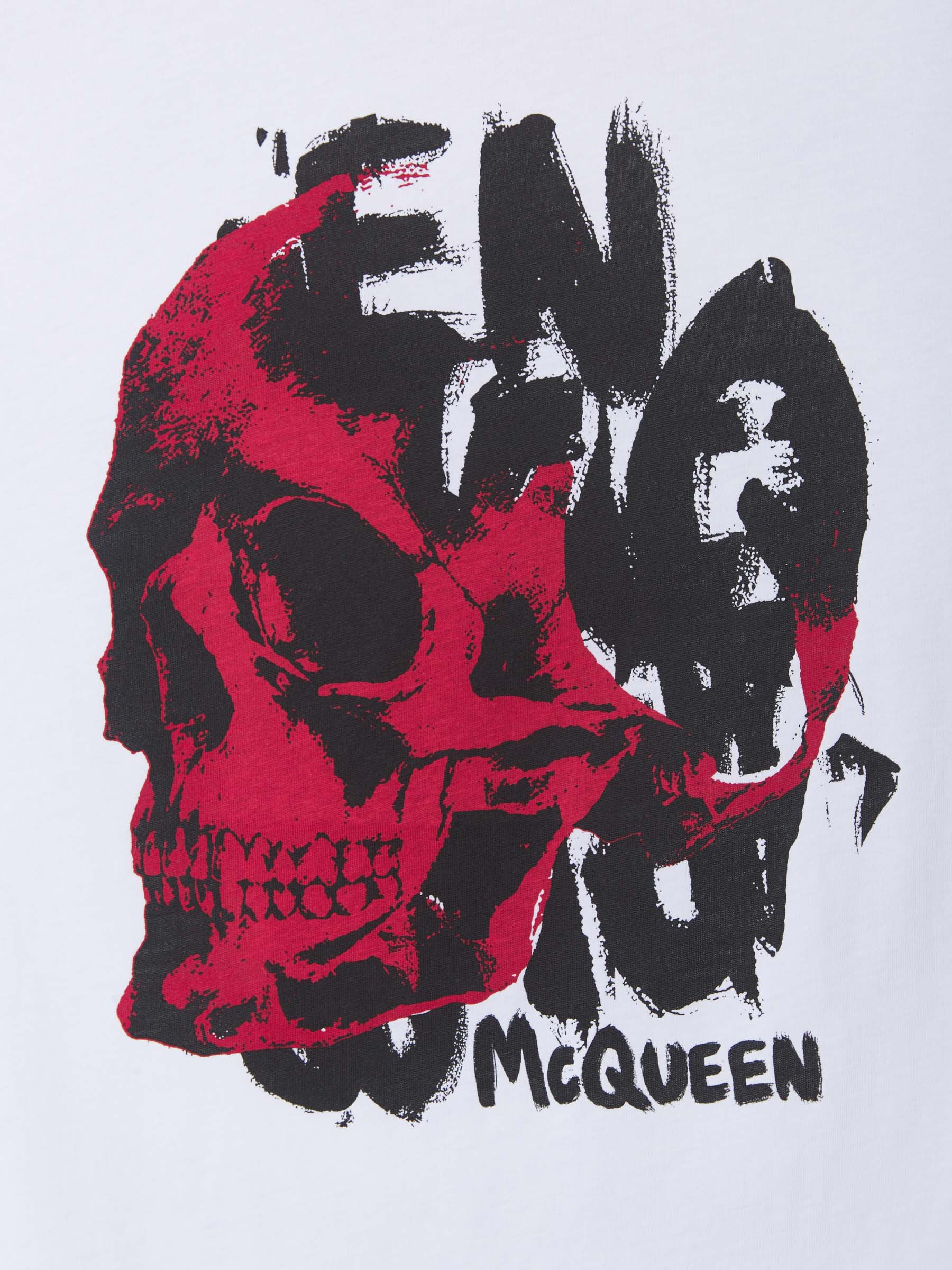 Alexander McQueen Camiseta Estampado Calavera color Negro sku 553-002773 01 - Foto 8