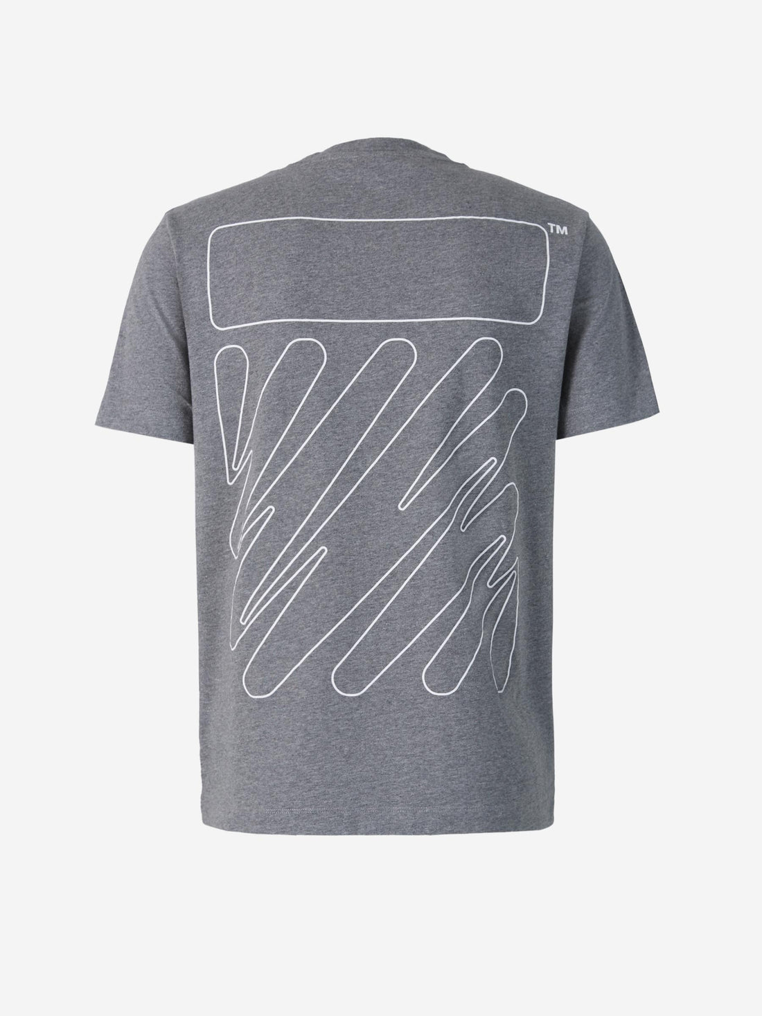 Off-White Camiseta Wave Arrow color Gris Claro sku 553-002776 00 - Foto 2
