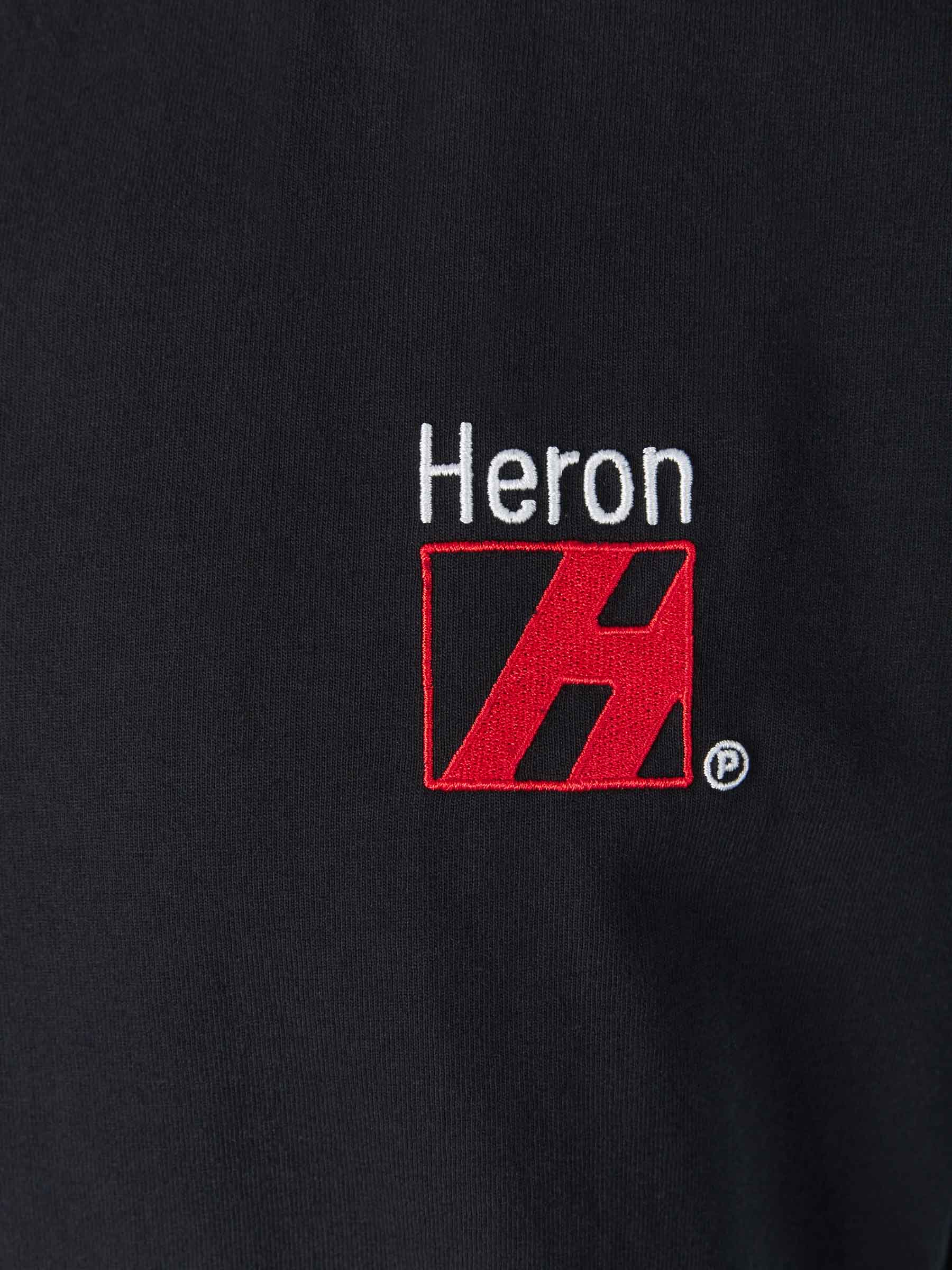 Heron Preston Camiseta Logo Bordado color Negro sku 553-002785 01 - Foto 4