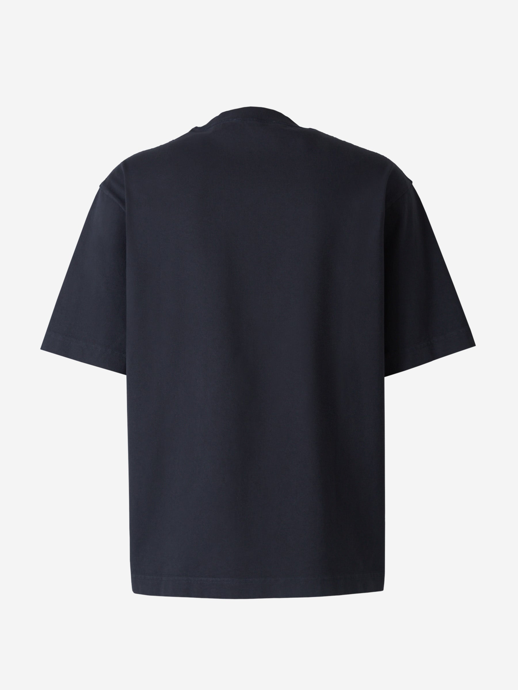 Acne Studios Camiseta Logo Algodón color Negro sku 553-002792 02 - Foto 2